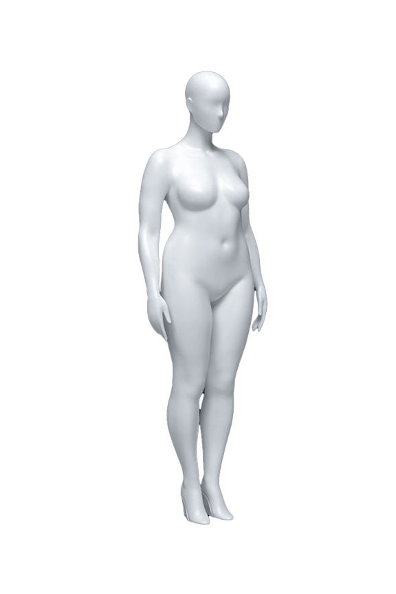 151 Female Size 16 pose 1