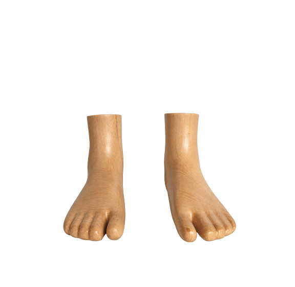 Set of Pair Flat Foot Form (Left & Right)
