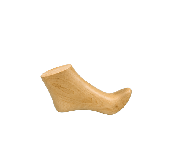 Wooden Foot Form - Heel 1