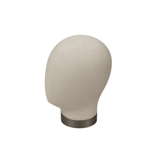 Unisex Foam Head w/Metal Collar