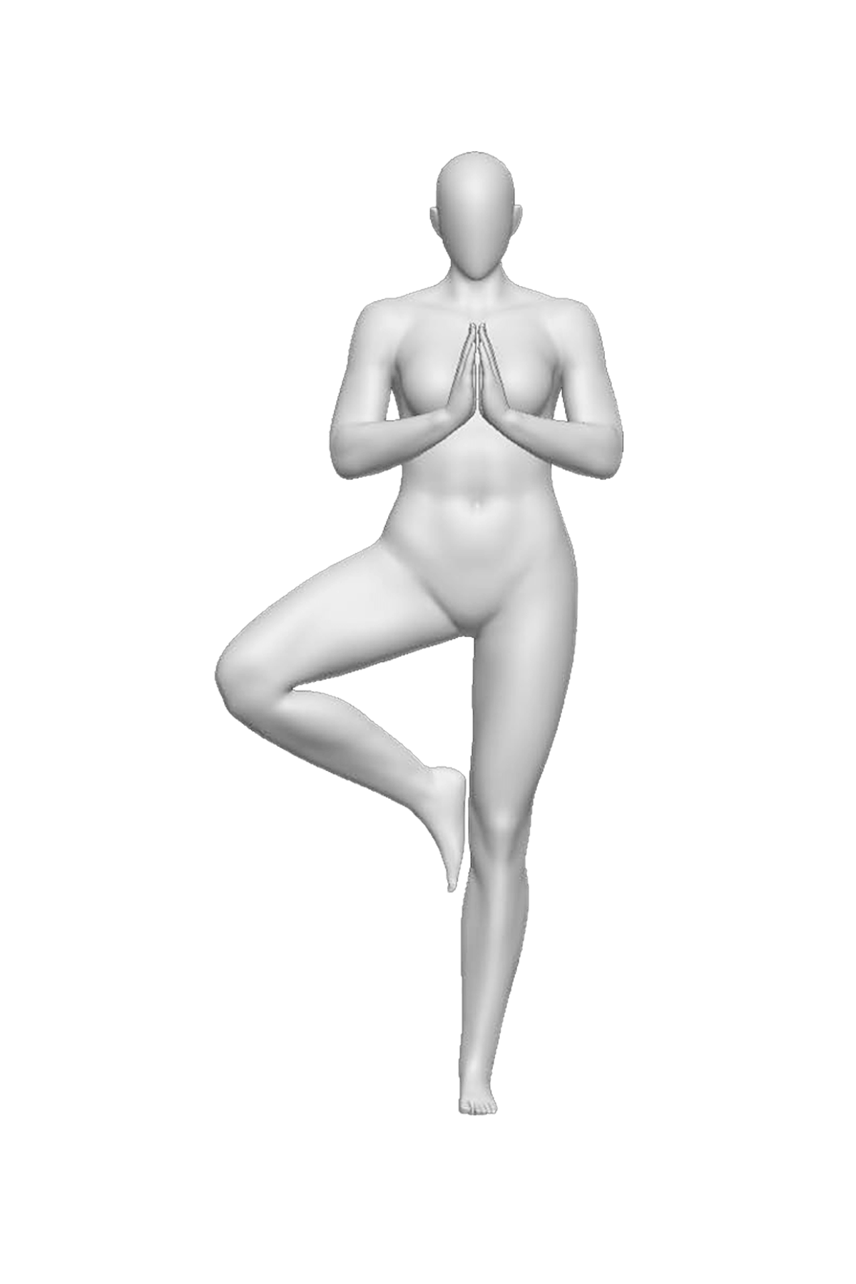BeFit Studio Female Pose 1 Plus size