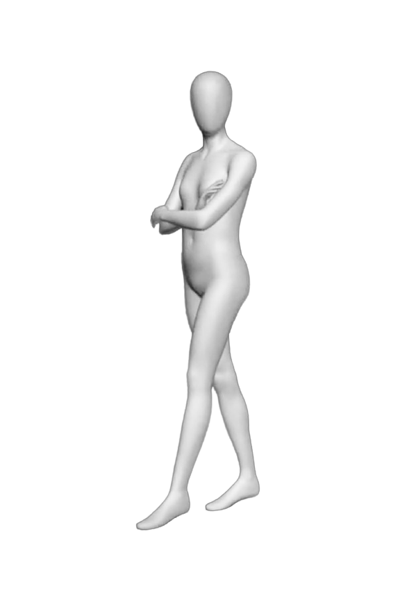 151 Kids 12Y Girl Pose 1 Arm 1