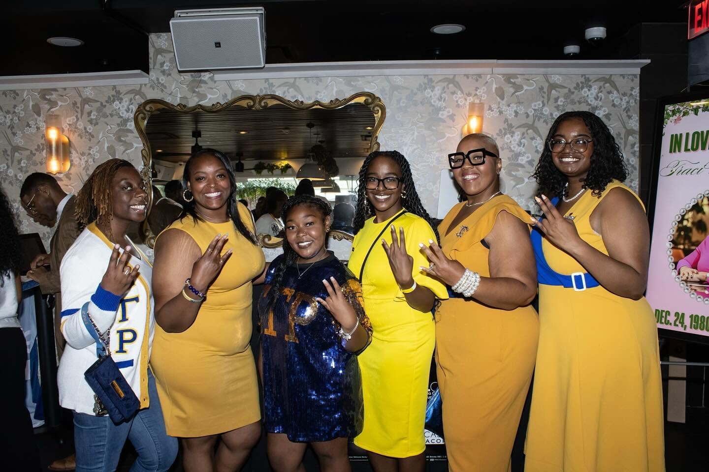 The ladies of TPS had a blast at the @councilmemberkgr Divine Nine Social Hour celebrating the 95th anniversary of the NPHC! 💙💛

@sgrhoupdates was honored alongside our fellow D9 organizations by the Councilwoman and Philadelphia City Council.

Big