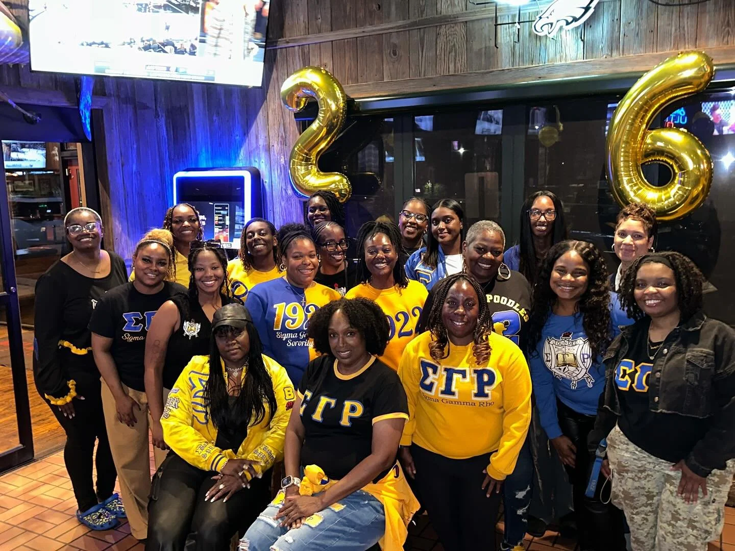 The ladies of TPS had an amazing time celebrating our chapterversary last night! 💙💛 It was an evening spent dancing, laughing and loving on each other! 

Cheers to 26 years!