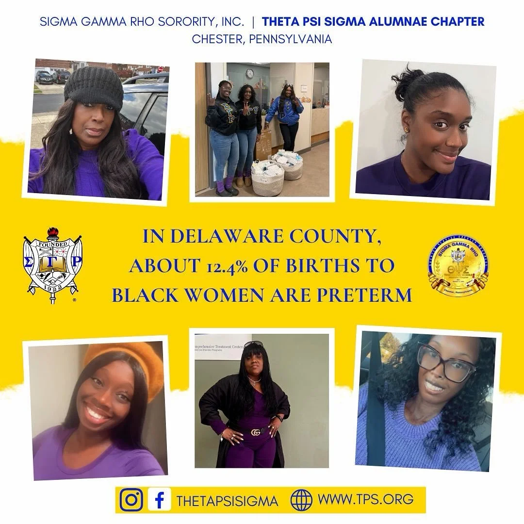Today is Day 17 of Sigma: World Prematurity Day x Project Cradle Care. 

Prematurity is a maternal health equity issue.

In Delaware County, 12.4% of births to Black women occur preterm, a rate significantly higher than the county&rsquo;s overall ave