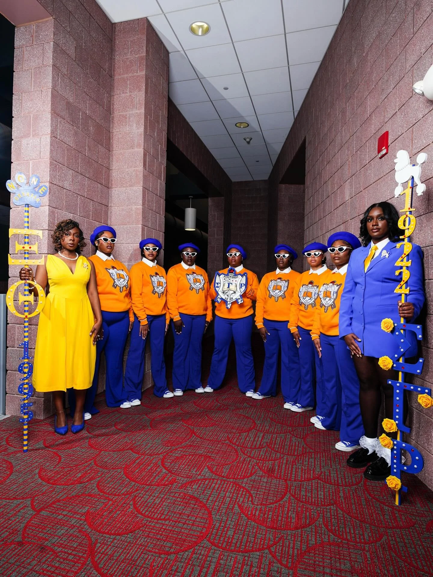 The ladies of TPS would like to welcome and congratulate the newest Sorors of the @xithetasgrho chapter! 💙💛

A special shoutout to our 5th Anti-Basileus, Soror Lewis, and Co-Advisor, Soror Jones, for your leadership, guidance, and commitment to bri