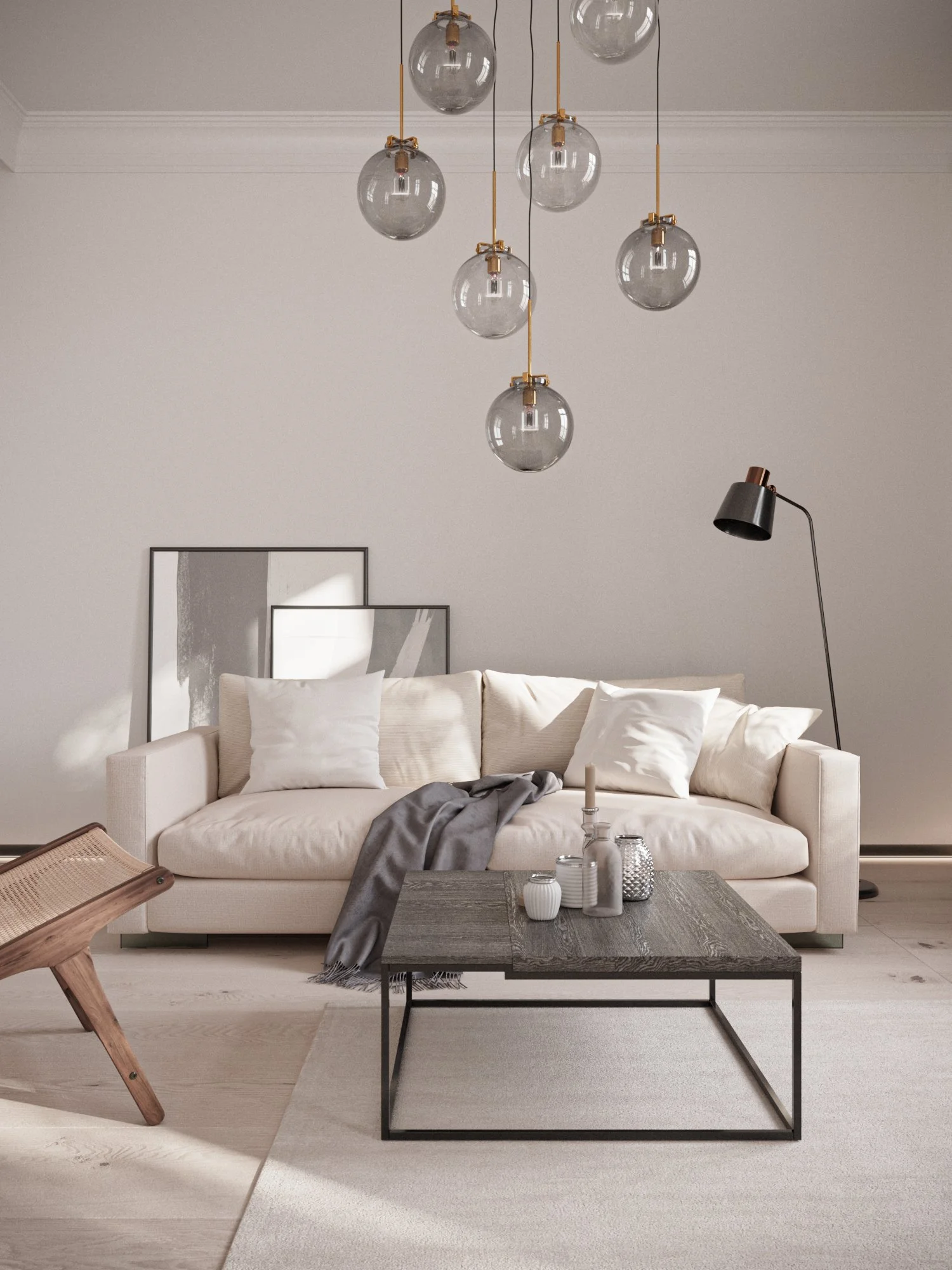 Modern interior shadow gap skirting for led.