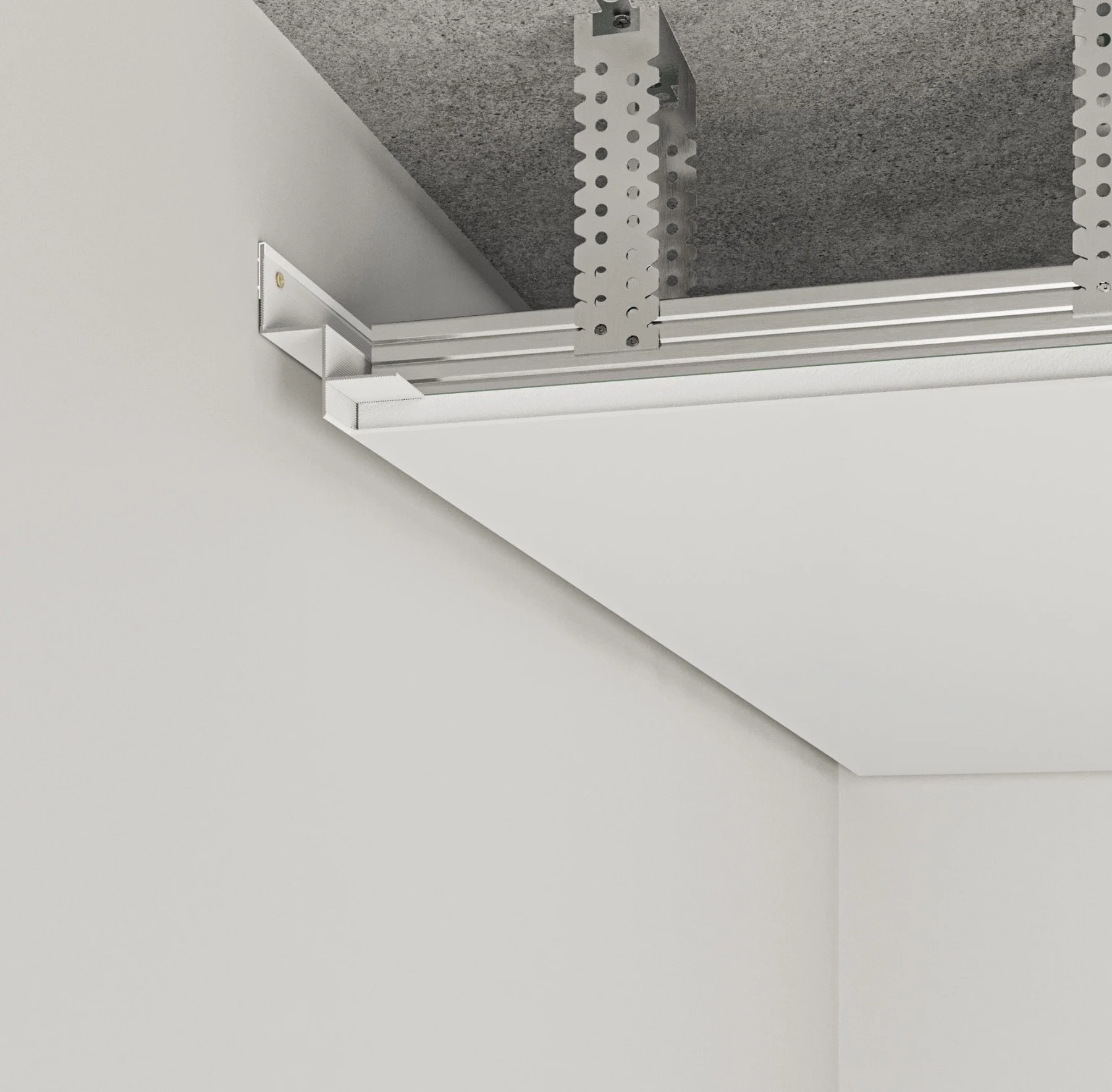Shadow gap ceiling profile model TS-22, ceiling trim.