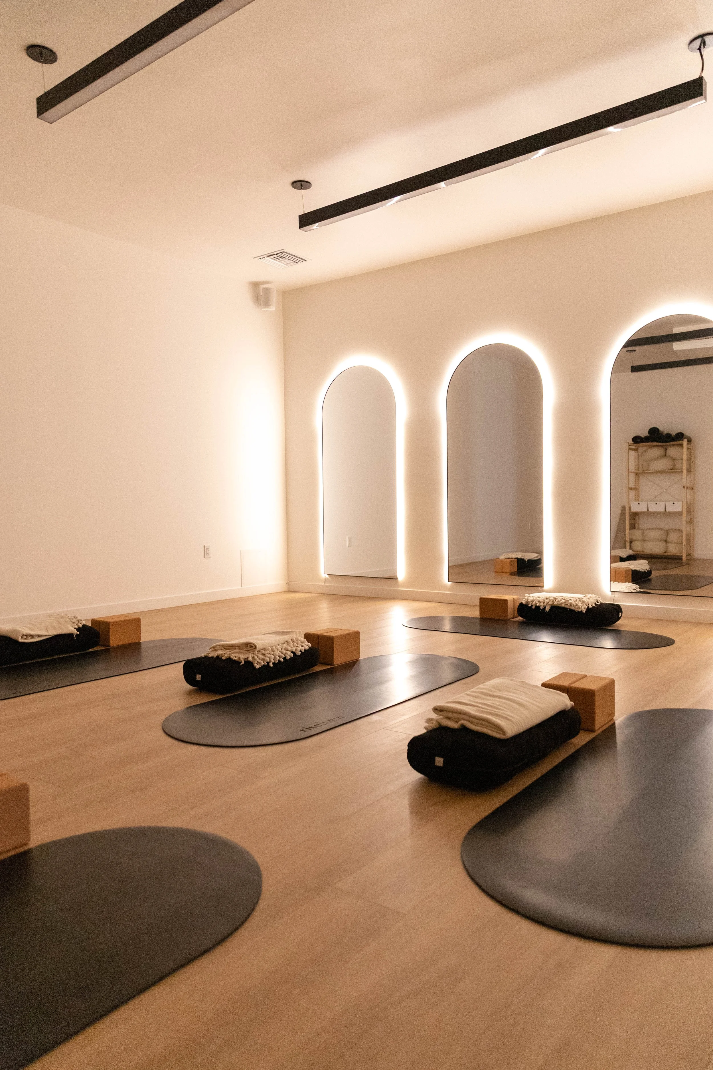 tranquil studio setting