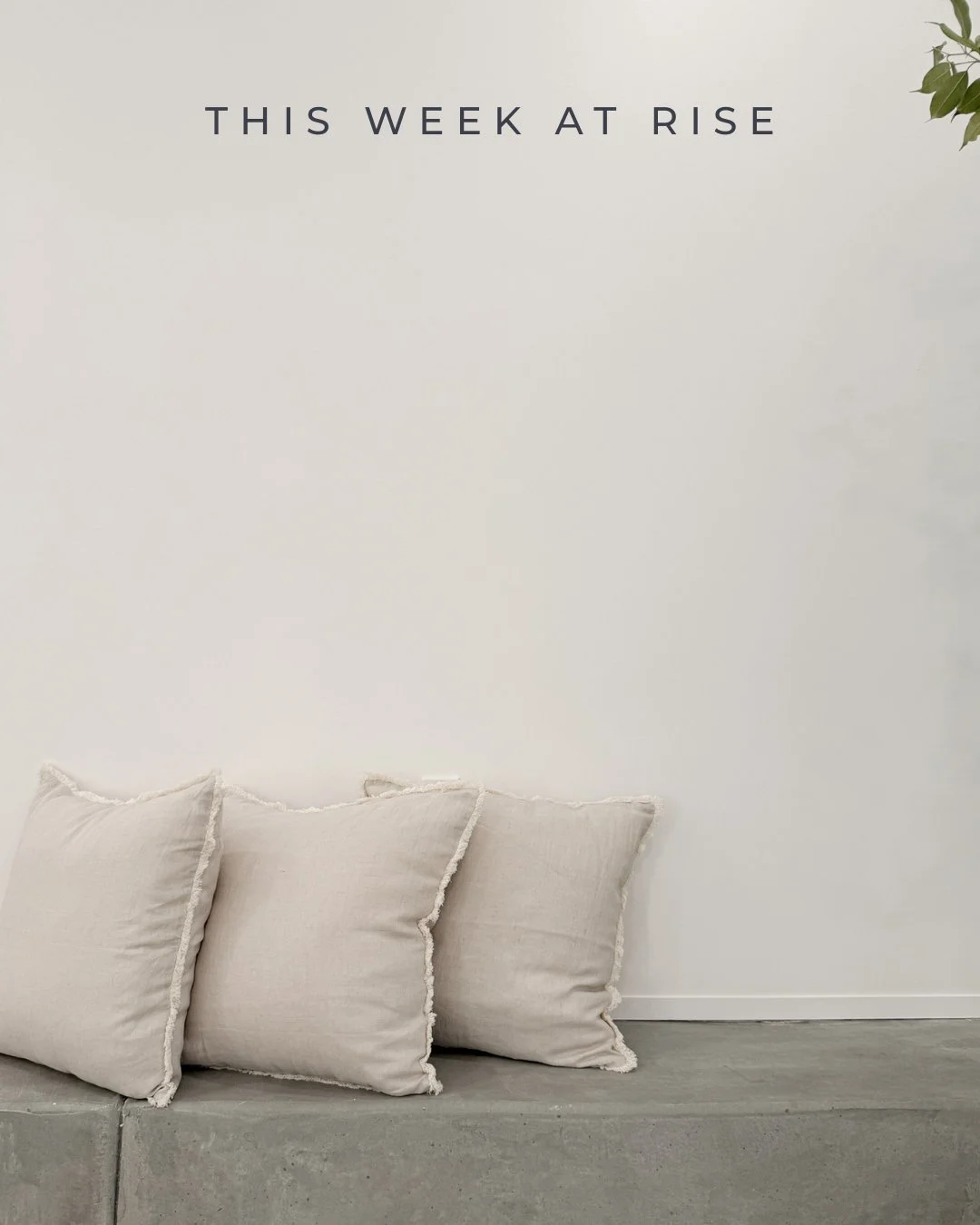Summer is almost here.

The schedules fill up. The calendars get busier. The demands on your time seem to multiply overnight.

Before the season begins, consider what you're doing now to support yourself through it.

The people who move through busy 