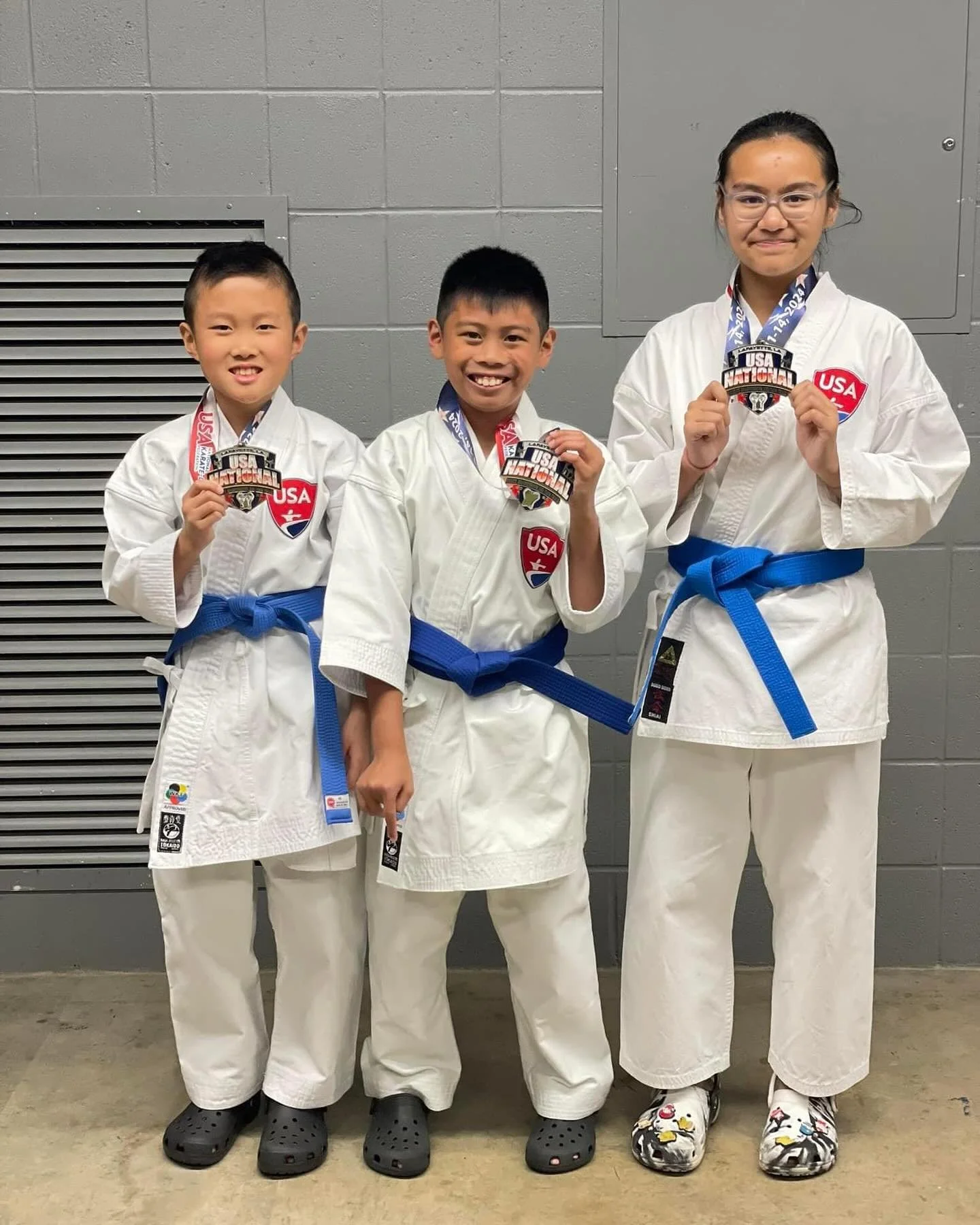 &ldquo;Yesterday [during training], Sensei Bajic announced &ldquo;that&rsquo;s a gold medal!&rdquo; after Jenna, Eli, and Andrew practiced their team kata. Then, he challenged everyone to ask &ldquo;why not me?&rdquo; during competition.  Well he was