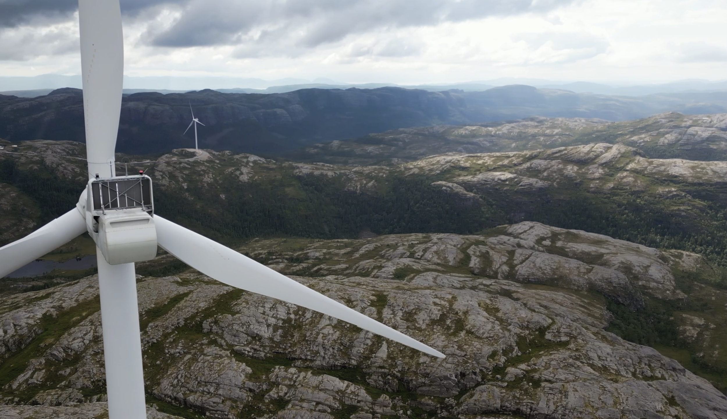 Illegal windmill park in Sápmi