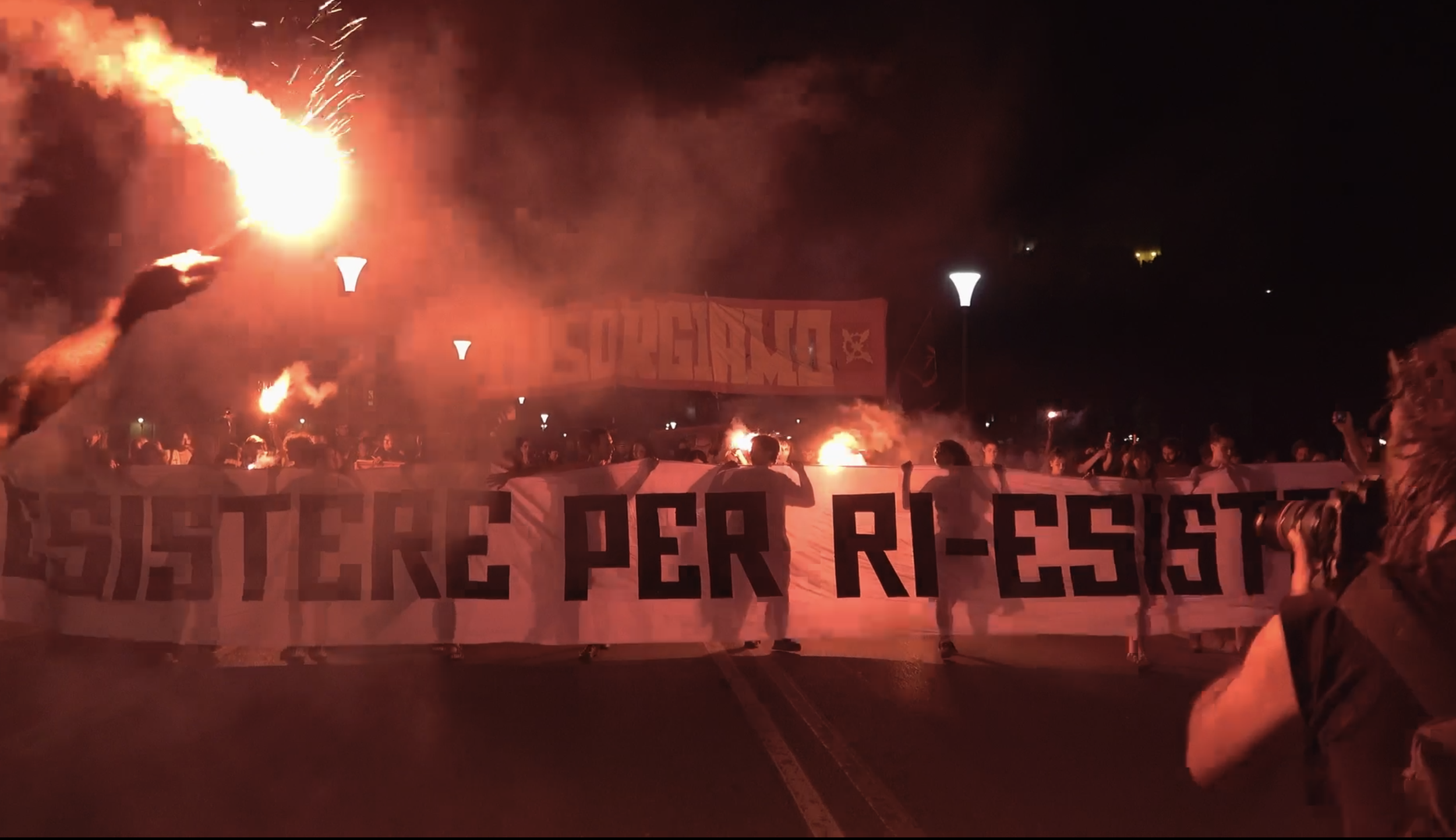 Protest in Firenze for GKN collective