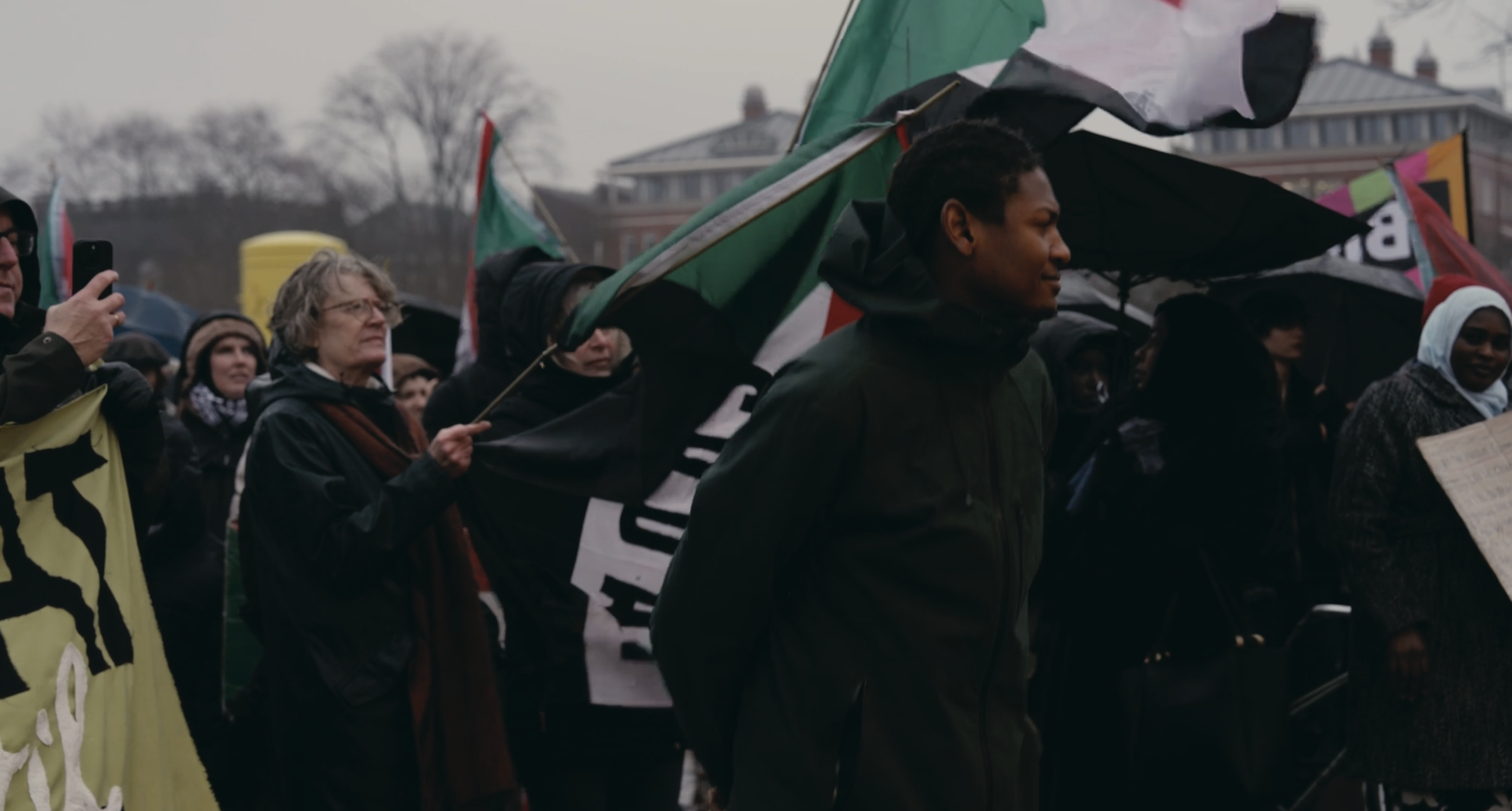 Abdulaal hussein at Sudan protest 