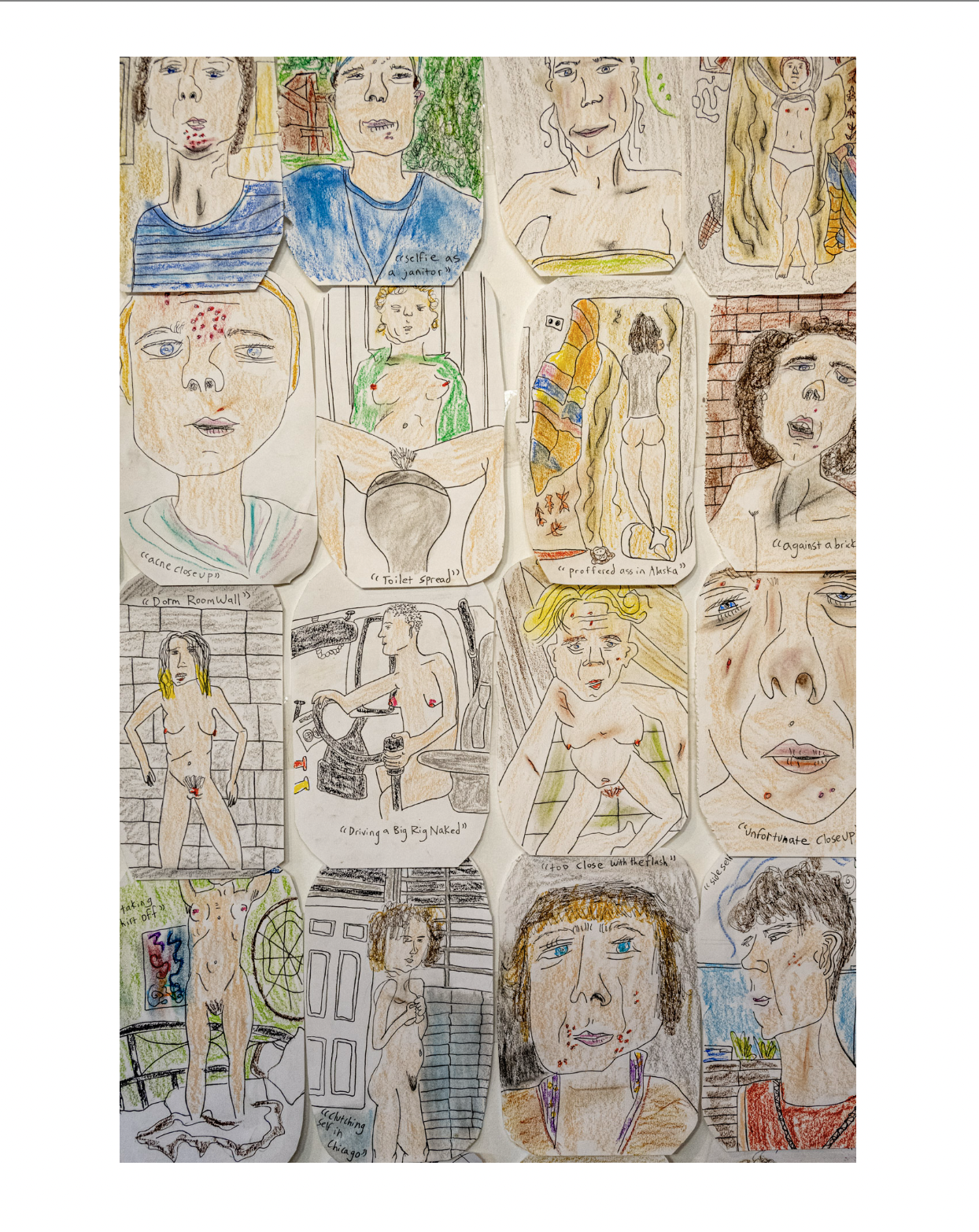 Selfies, by Zoey Larry