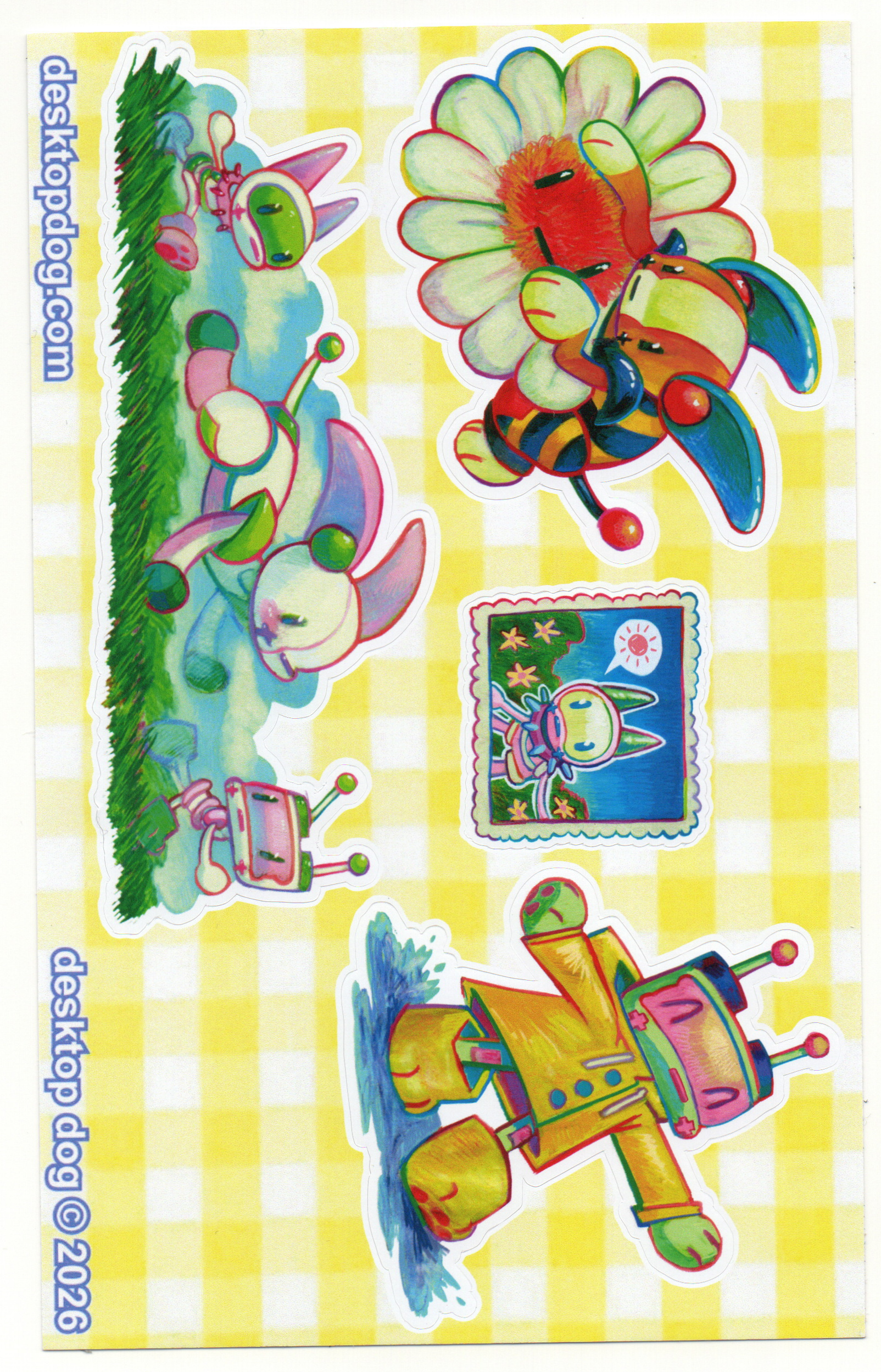 SPRING STICKER SHEET