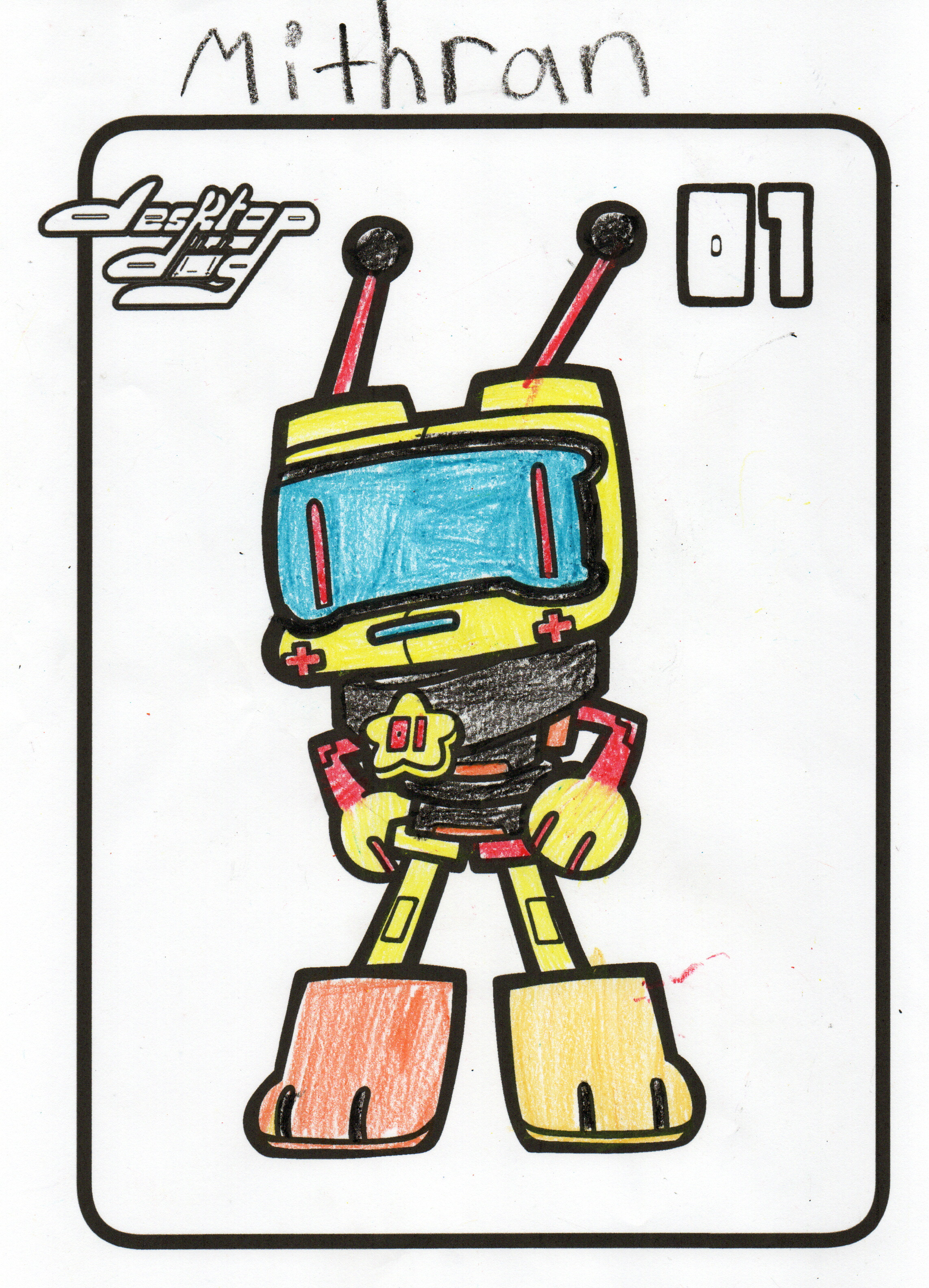 [cc] this colouring page was done by a different child on a different date than the previous yellow design with the hearts. it's cool to see when they choose similar colours, but the slight differences they bring out in the overall scheme. 