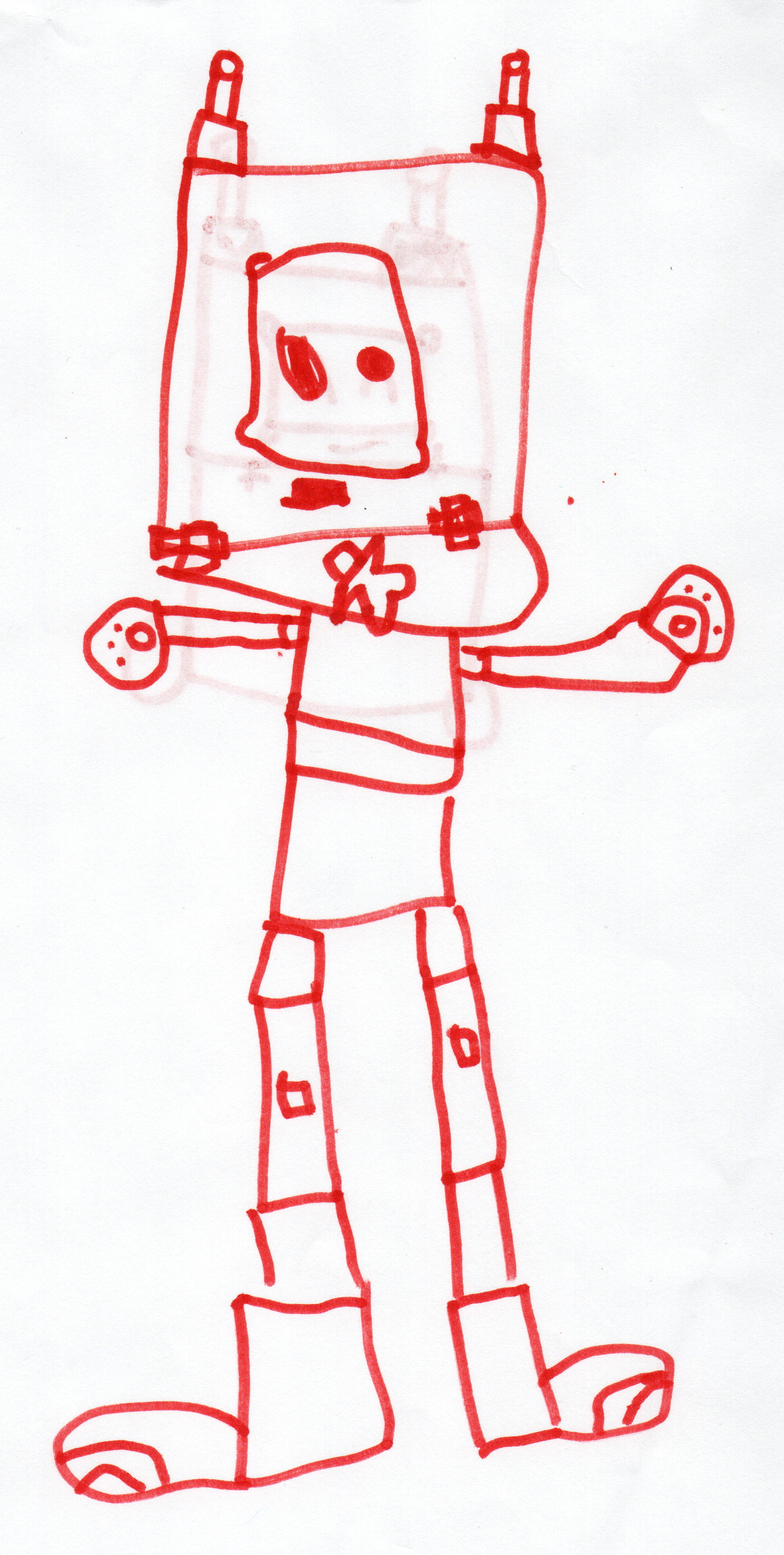 [cck] watching this artist work from references i make them is very interesting. you can get a sense for how they see and process shapes, and how they try to imitate or recreate those shapes. this is one of my favourite parts of teaching children art