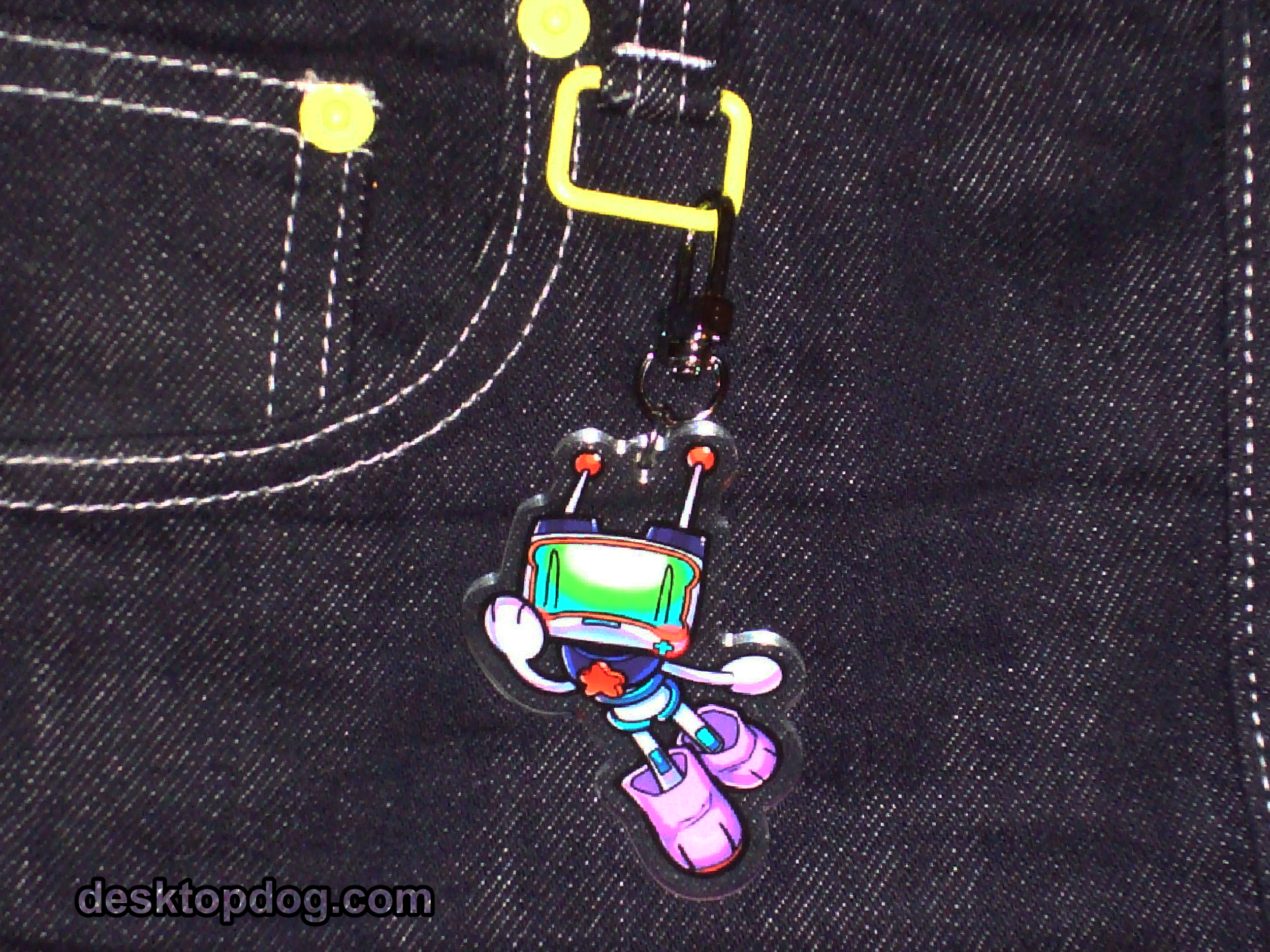 hi doggy! - keychain