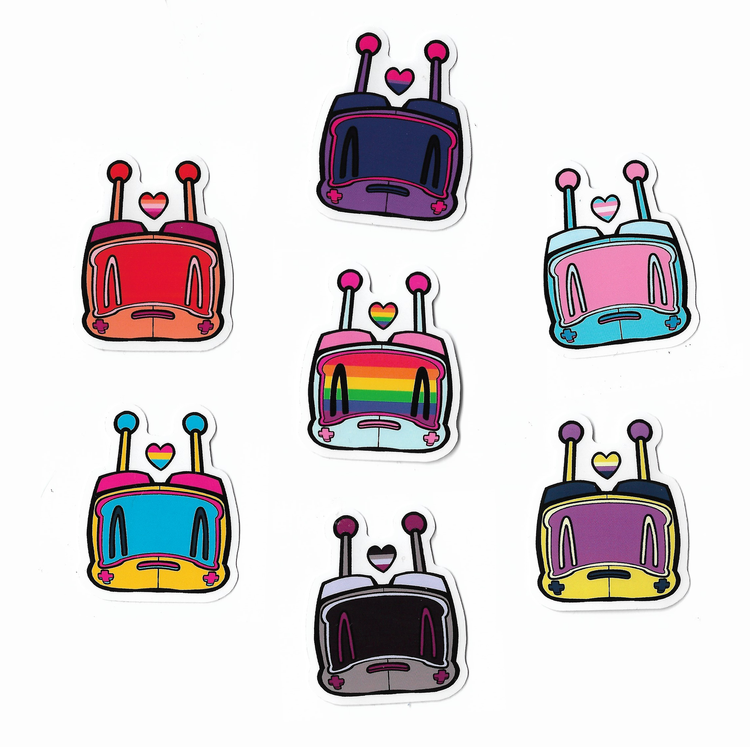 desktop pride!! - stickers