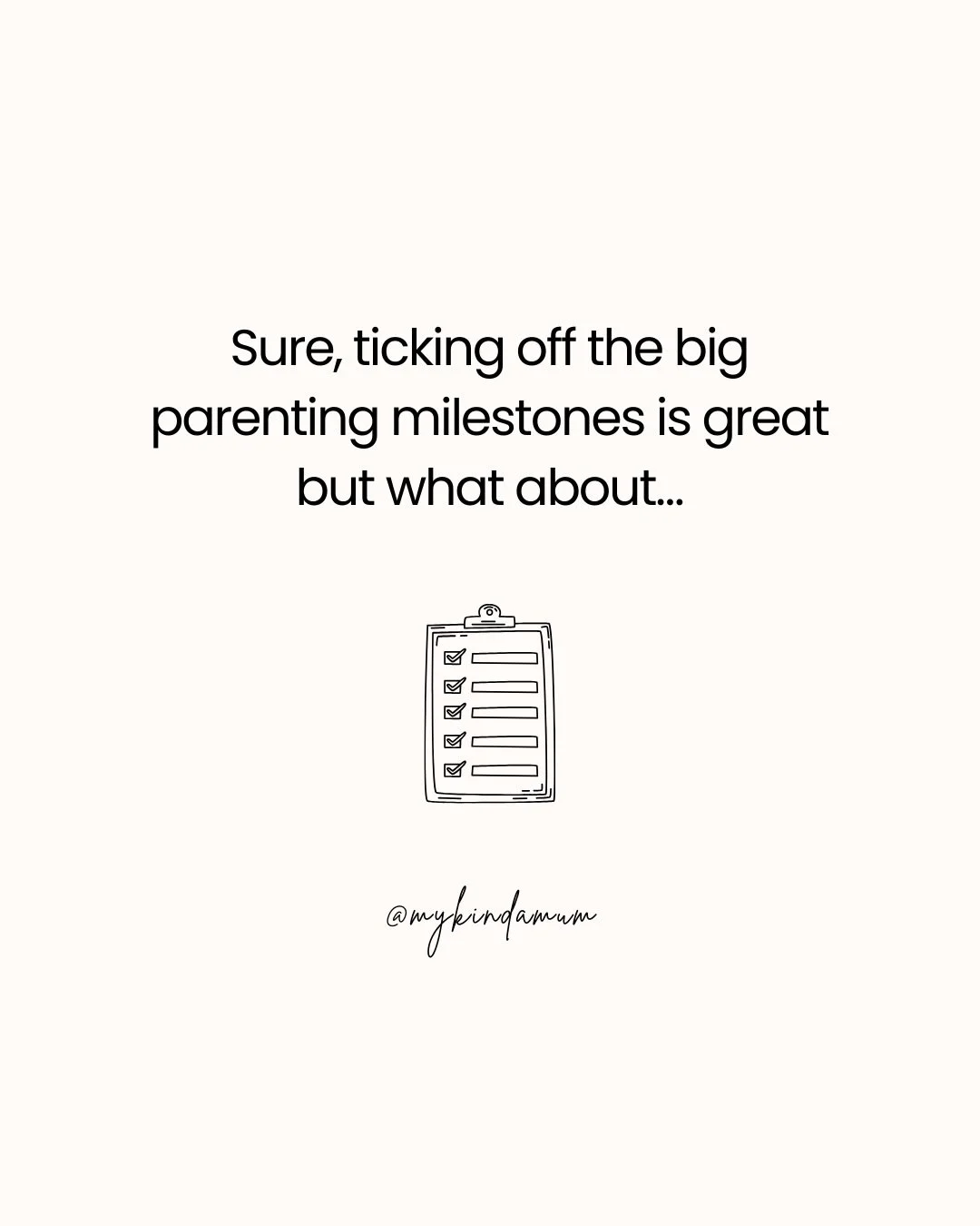 First steps and shoelaces pale in comparison to these! 🙌🏻

What unrecognised milestones would you add? 

#parenting #parentlife #mumsofinstagram #motherhood