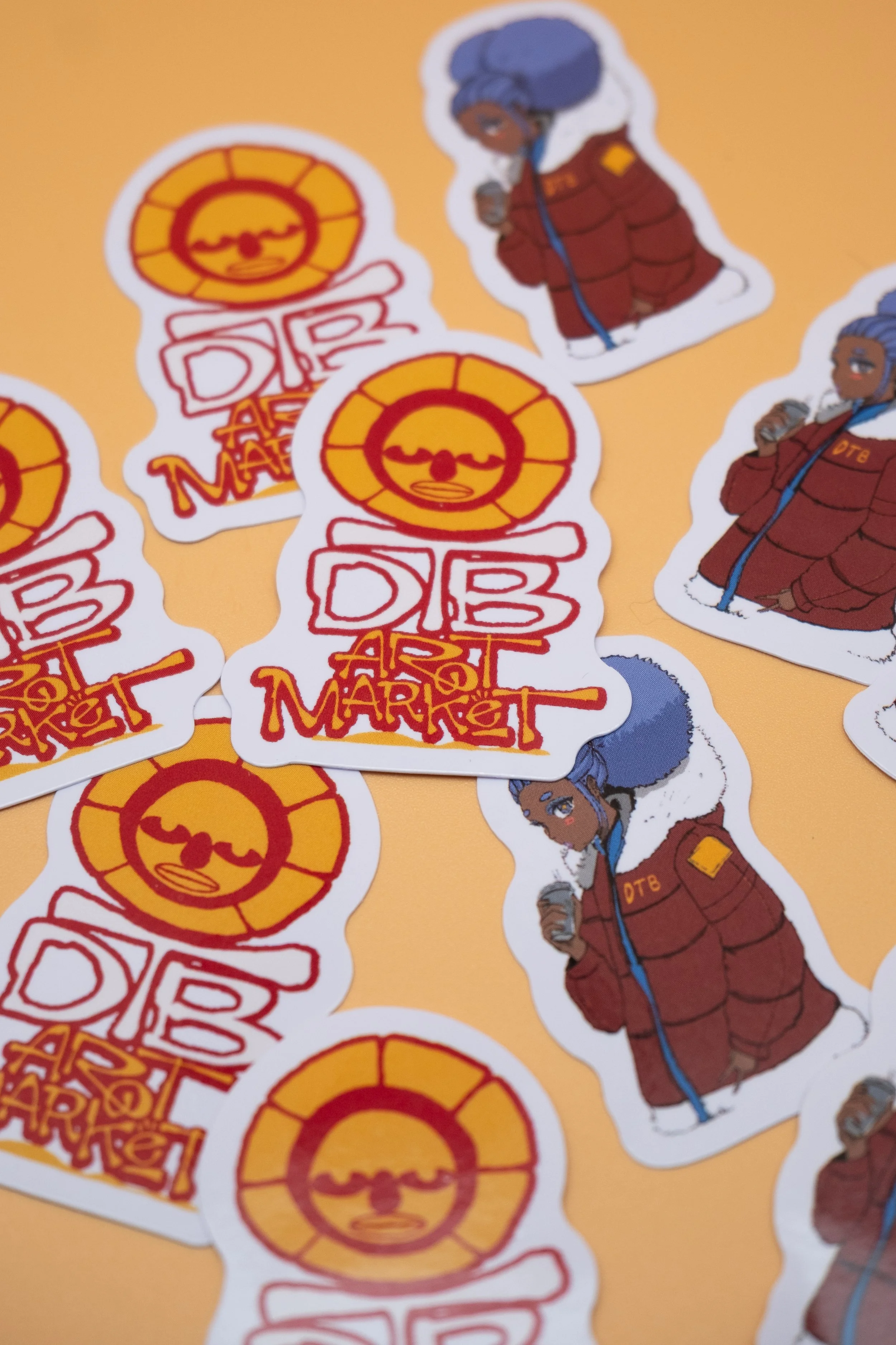 Draw The Block Stickers