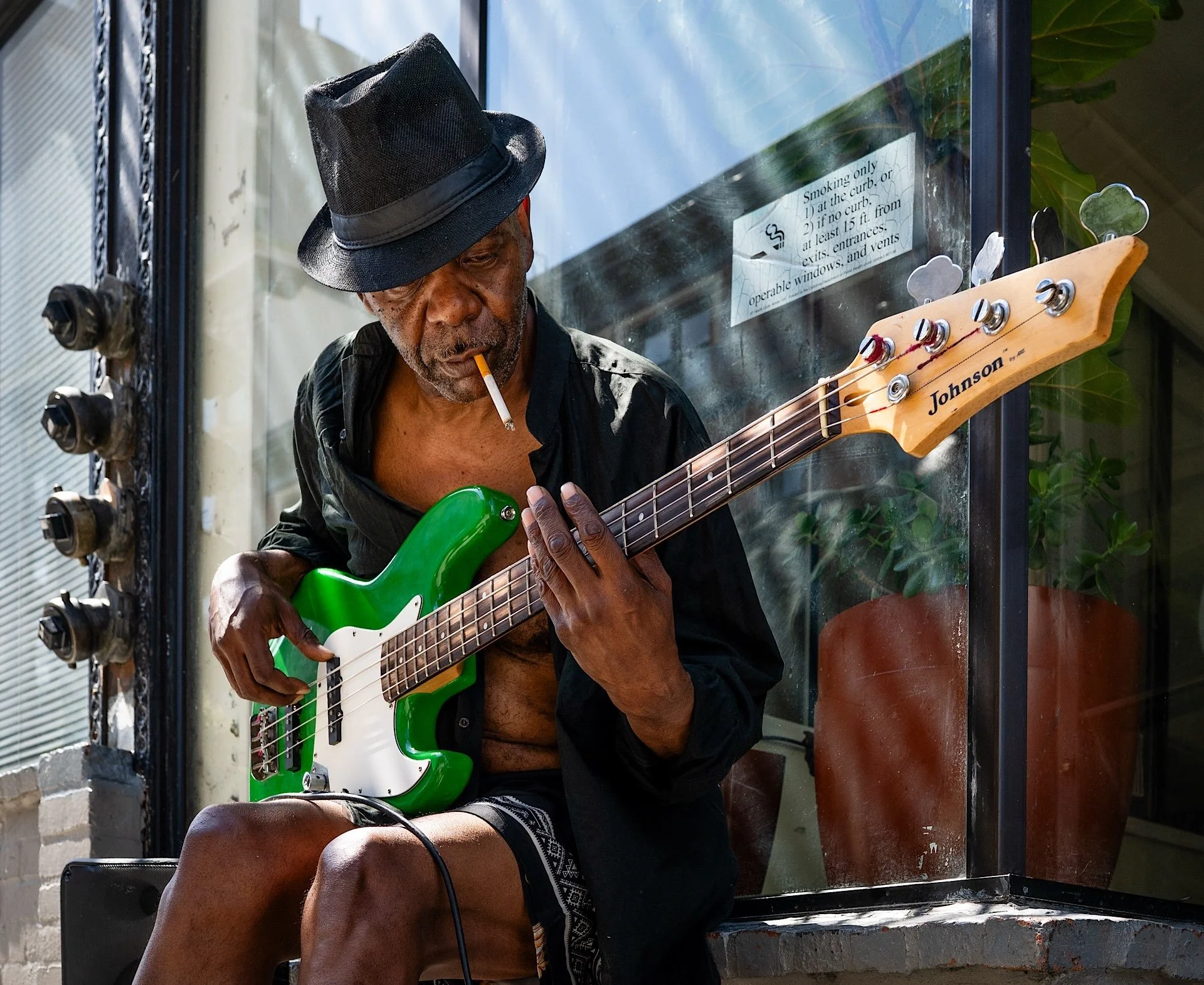 Guitar Man, O'Farrell St, San Francisco
