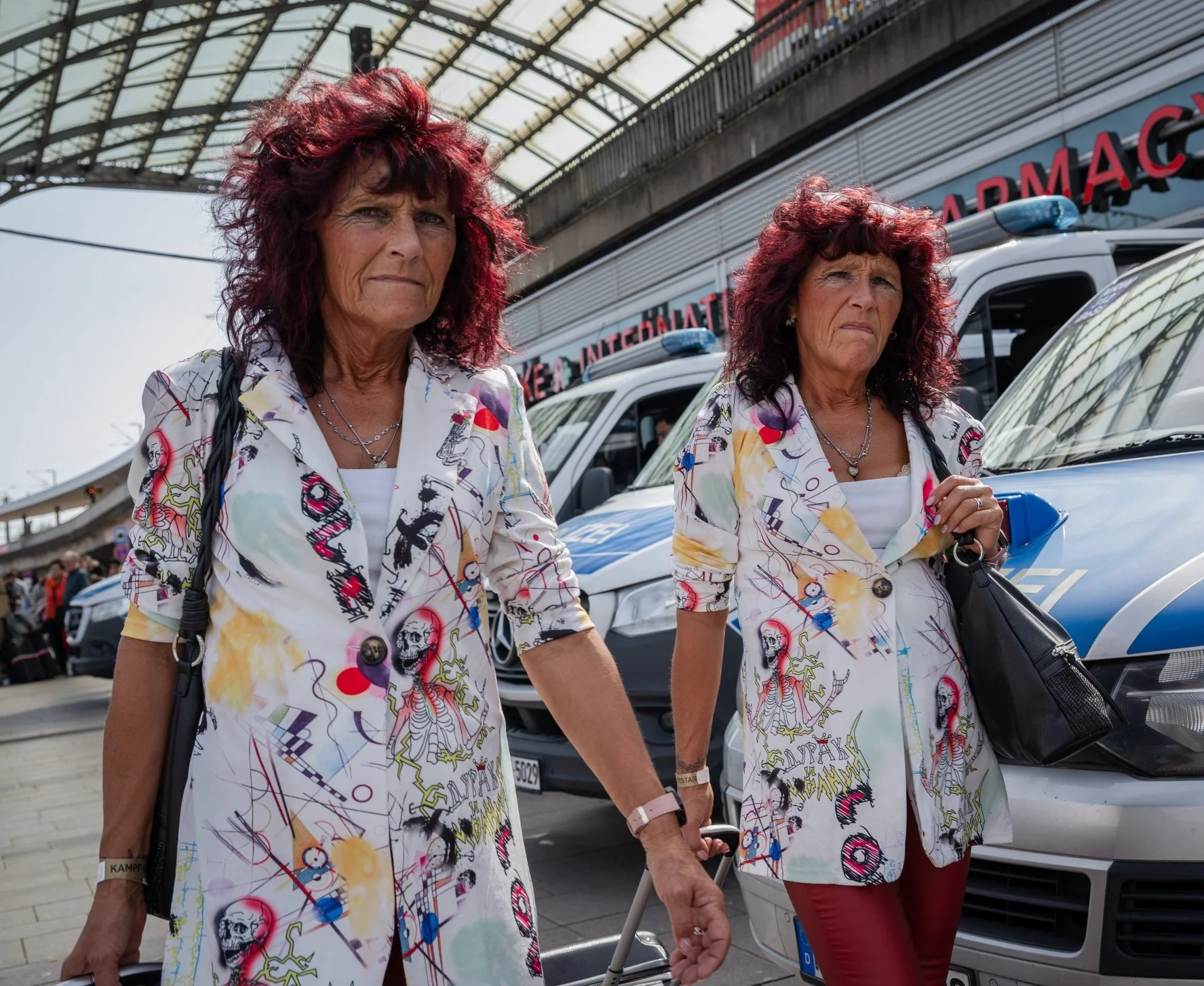 The Twins. Cologne, germany
