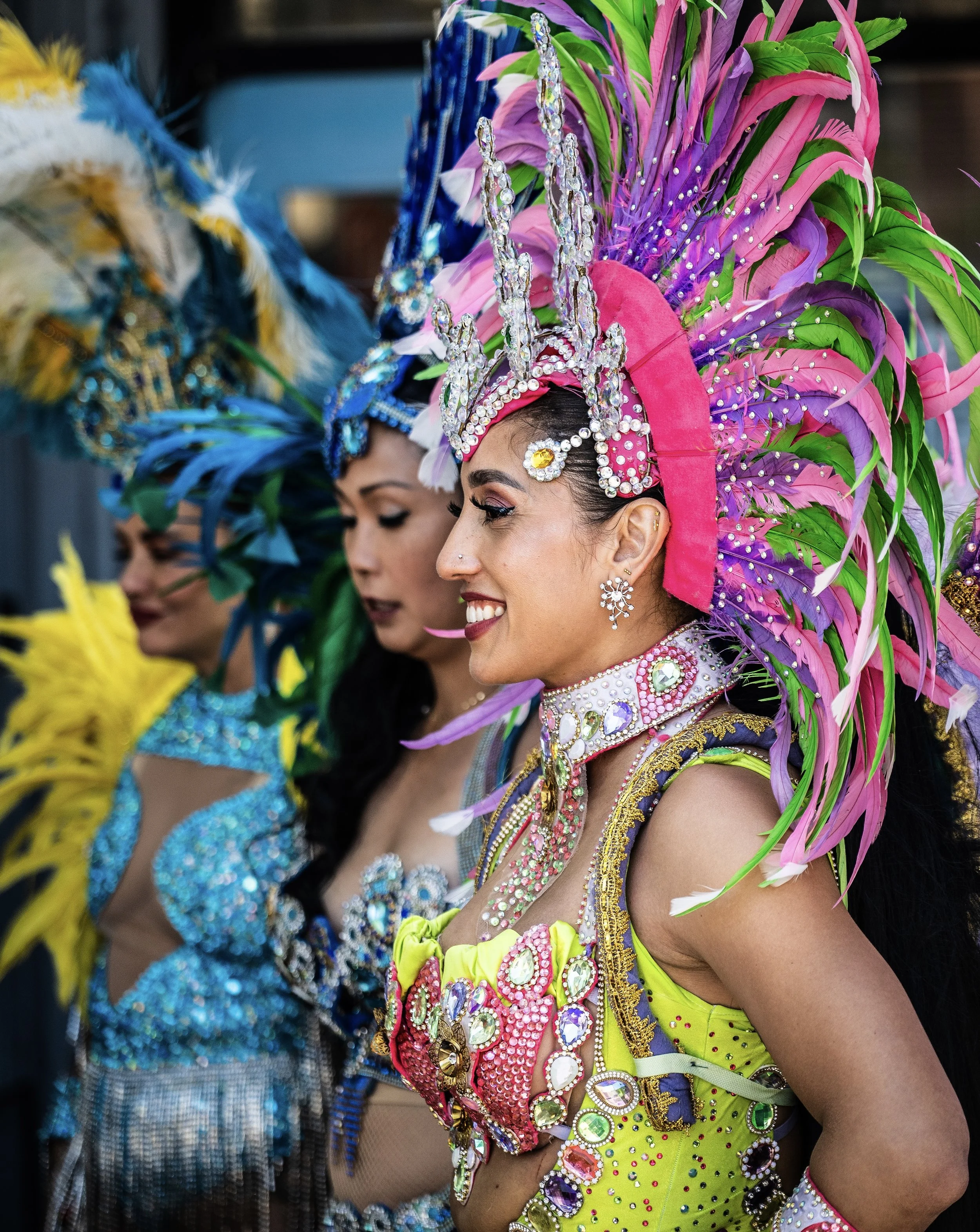 Dancers after Carnaval Parade, San Francisco 2024