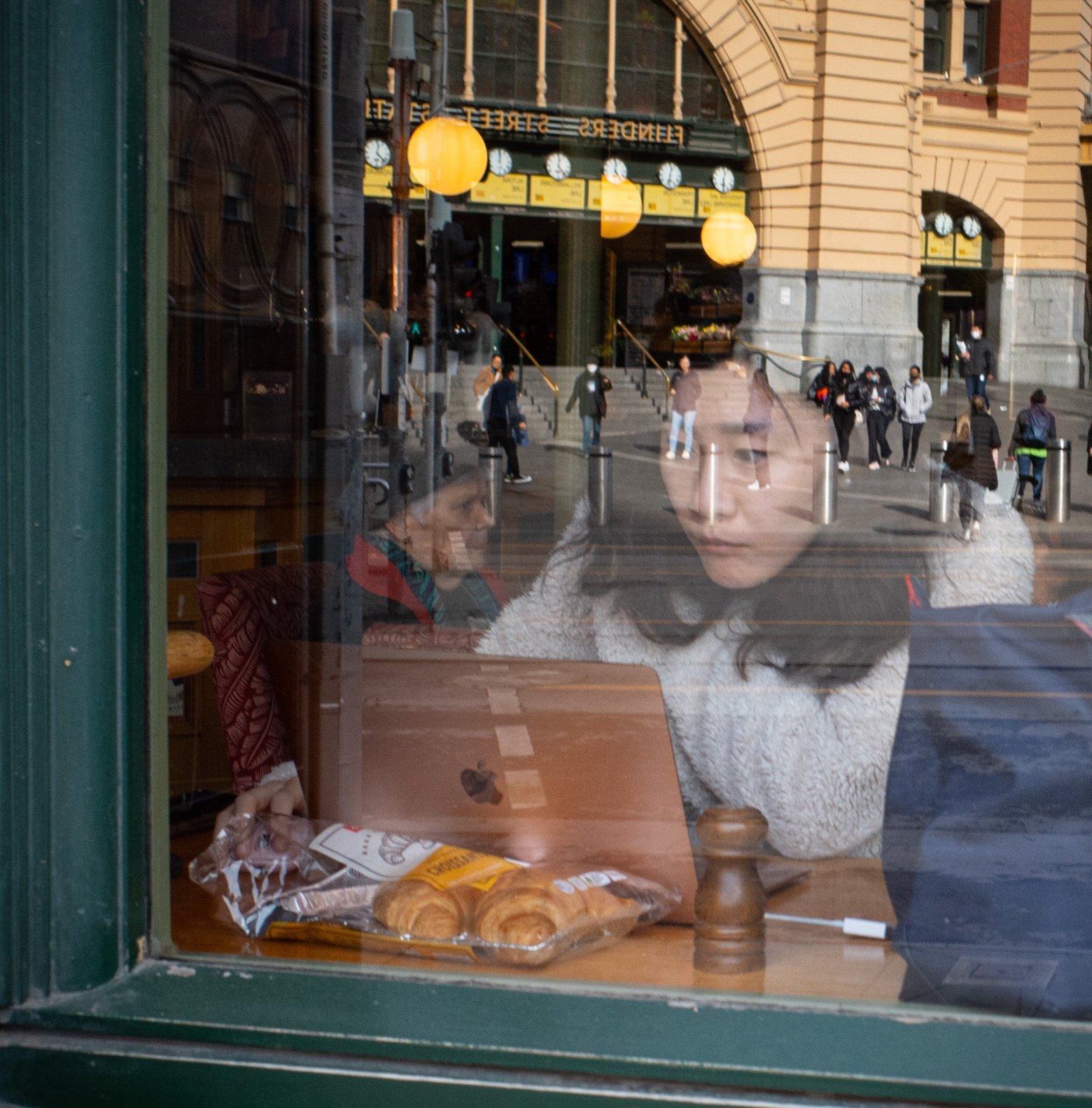 Window to the World.  Melbourne, Australia