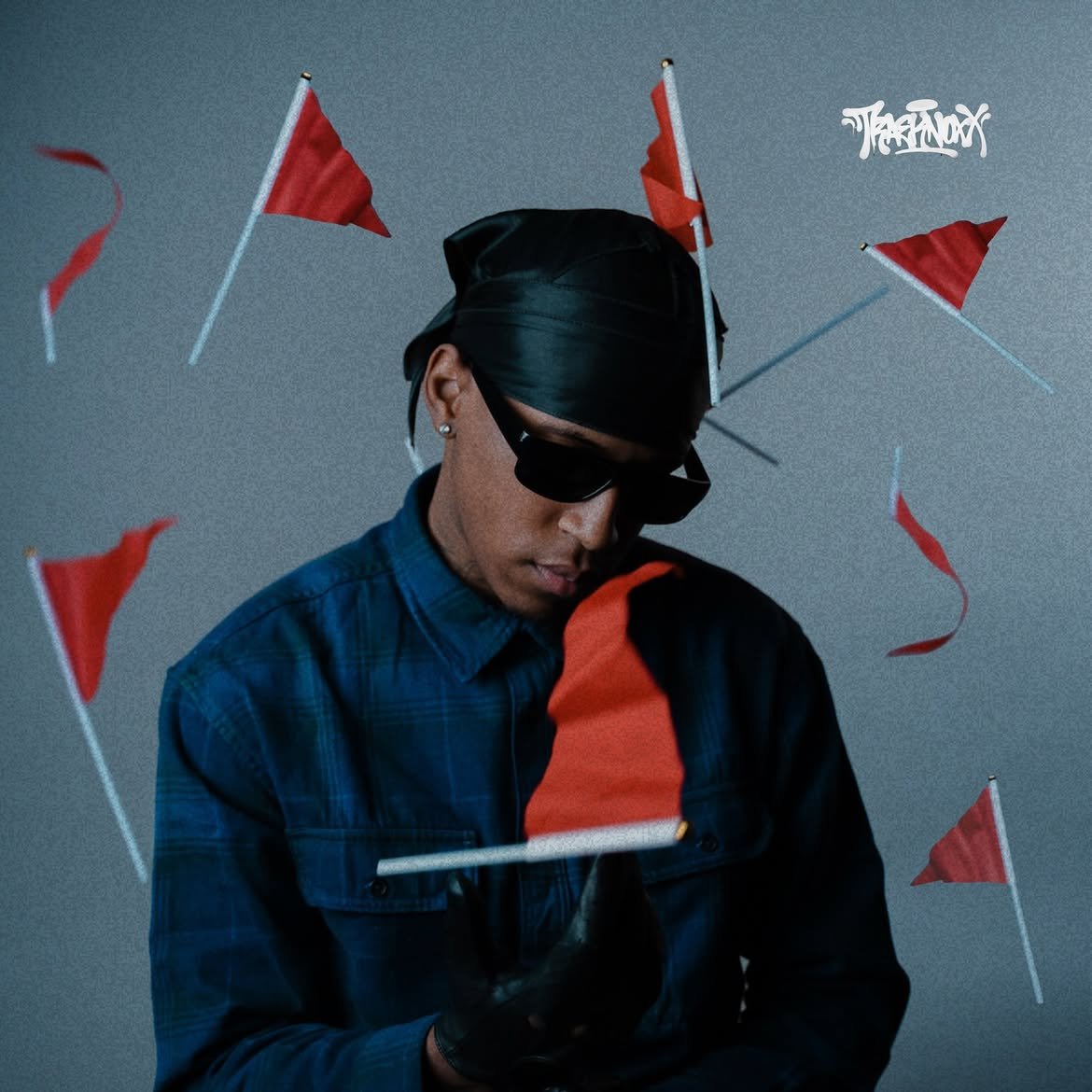 TRAEKNOXX - RED FLAGS  [ALBUM COVER]