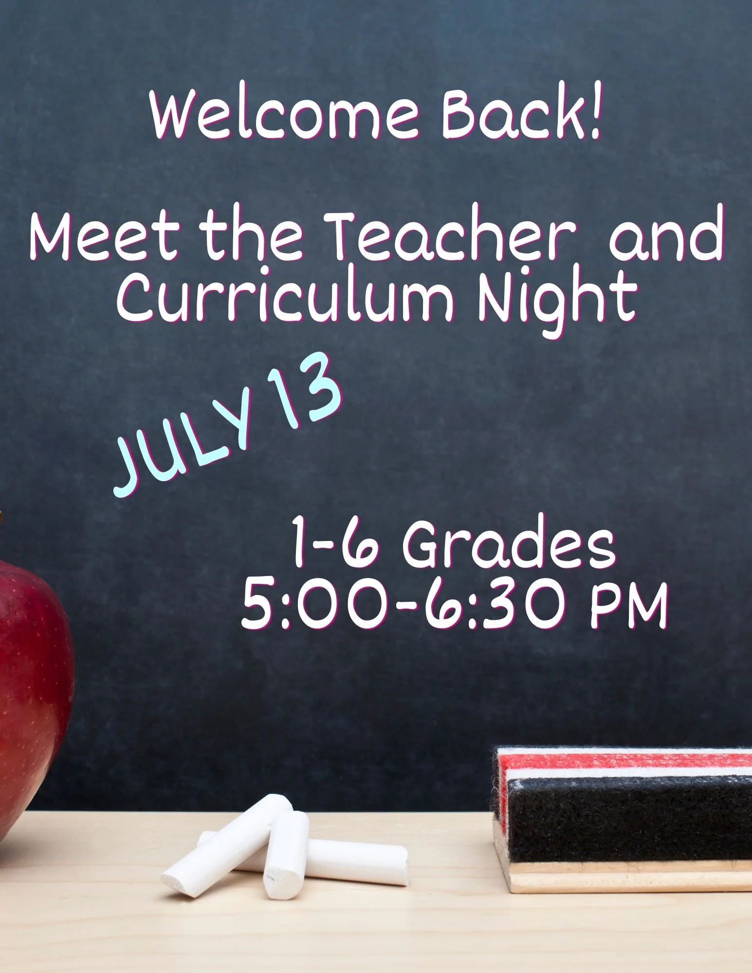Meet the Teacher Night