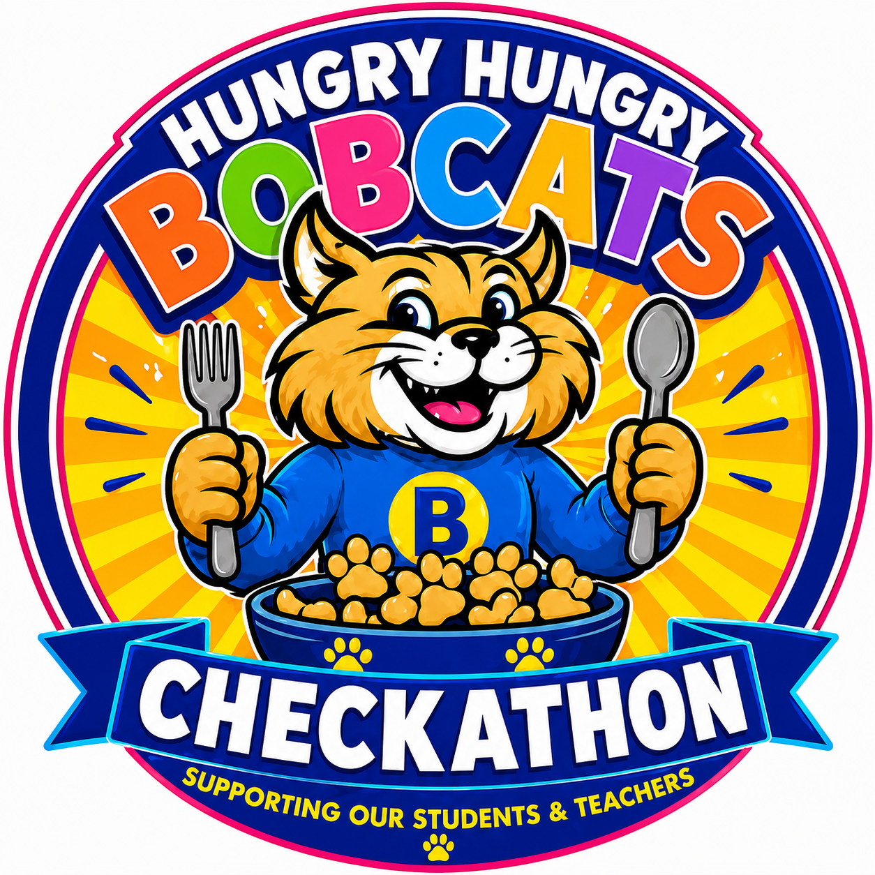 Hungry Hungry Bobcats Check-a-thon