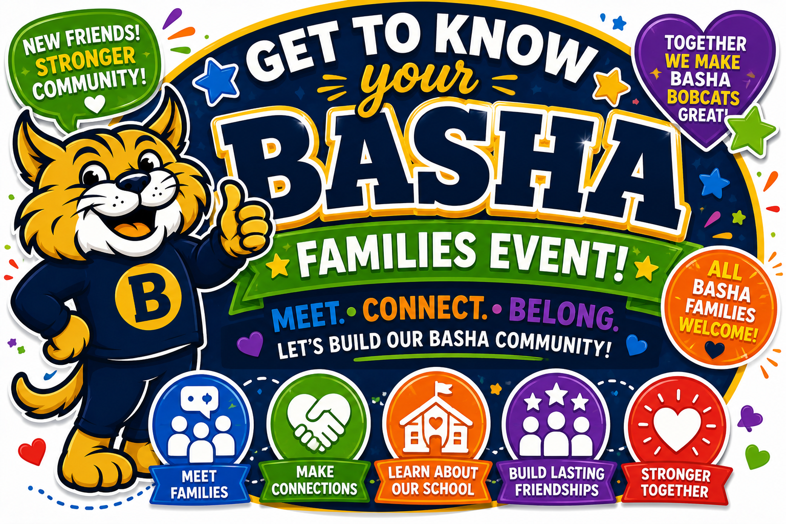 Get to know your Basha Families Event