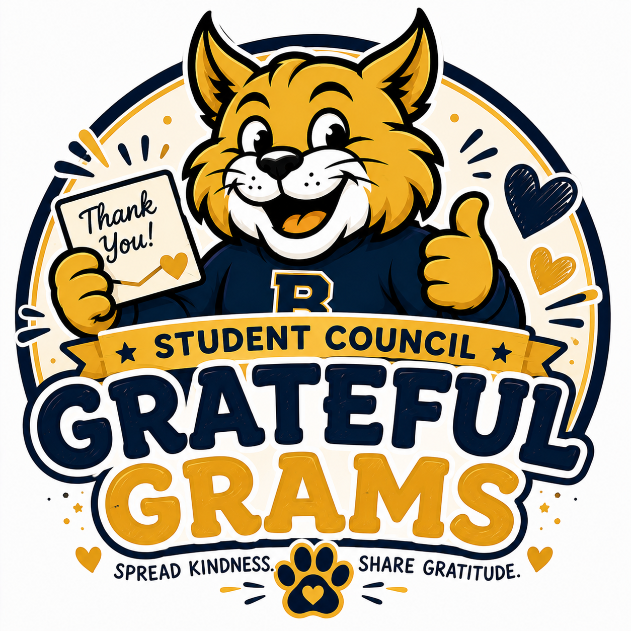 Student Council Grateful Grams