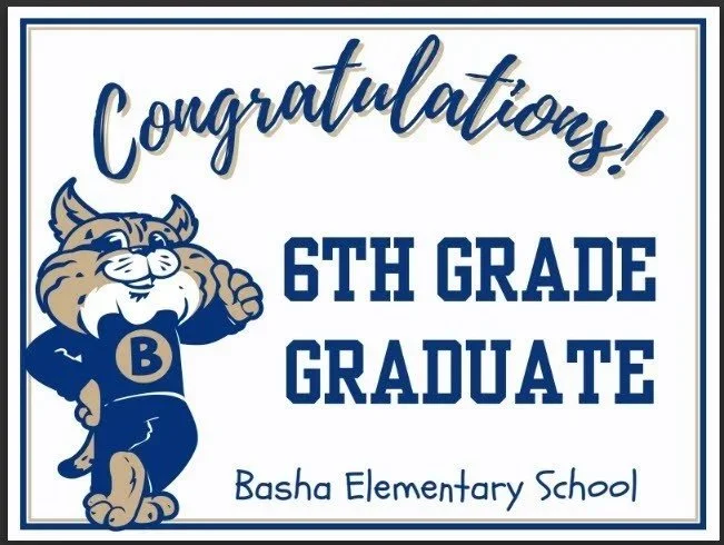 6th Grade Graduation Yard Sign