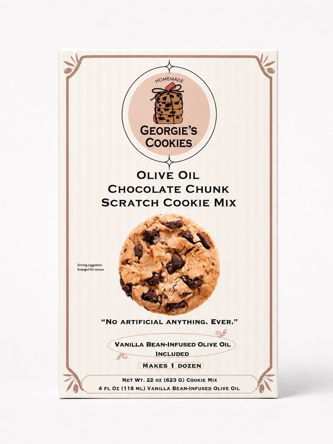 Olive Oil Chocolate Chunk Scratch Cookie Mix