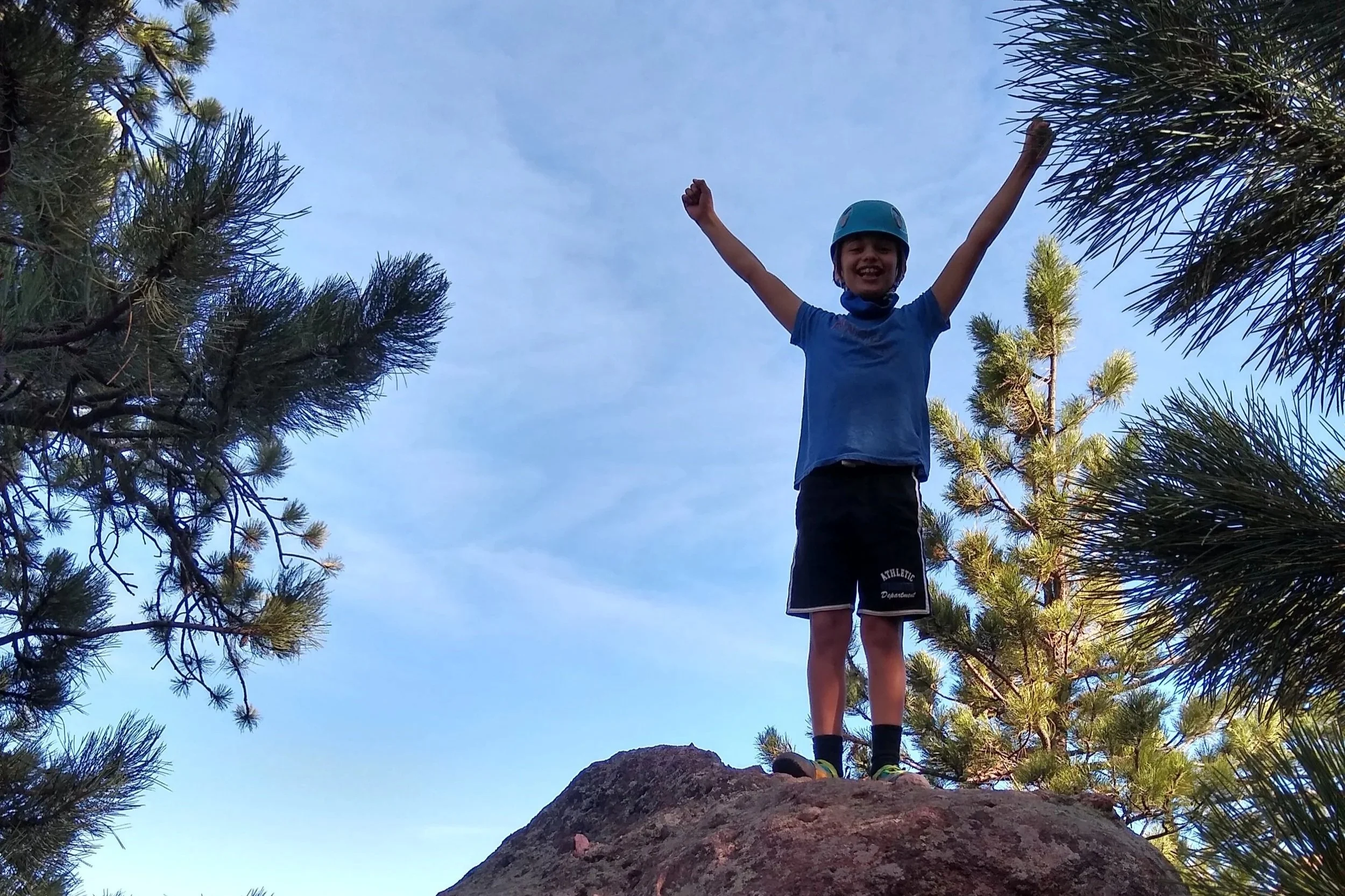 What Your First Outdoor Rock Climbing Day Looks Like