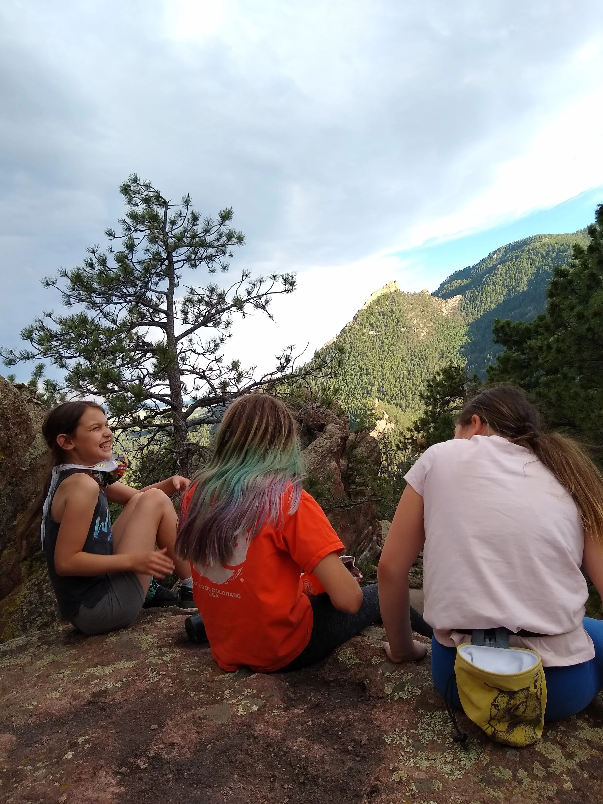 Family Rock Climbing in Boulder: A Guided Outdoor Adventure for Friends, Kids, Parents, and First-Timers