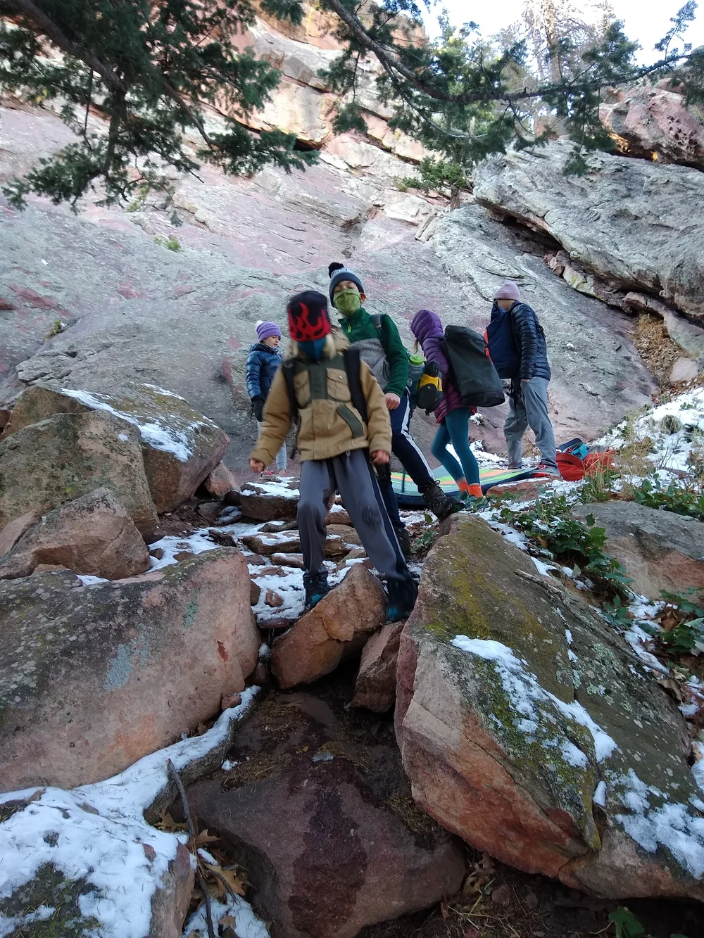 Rock climbing Boulder Colorado