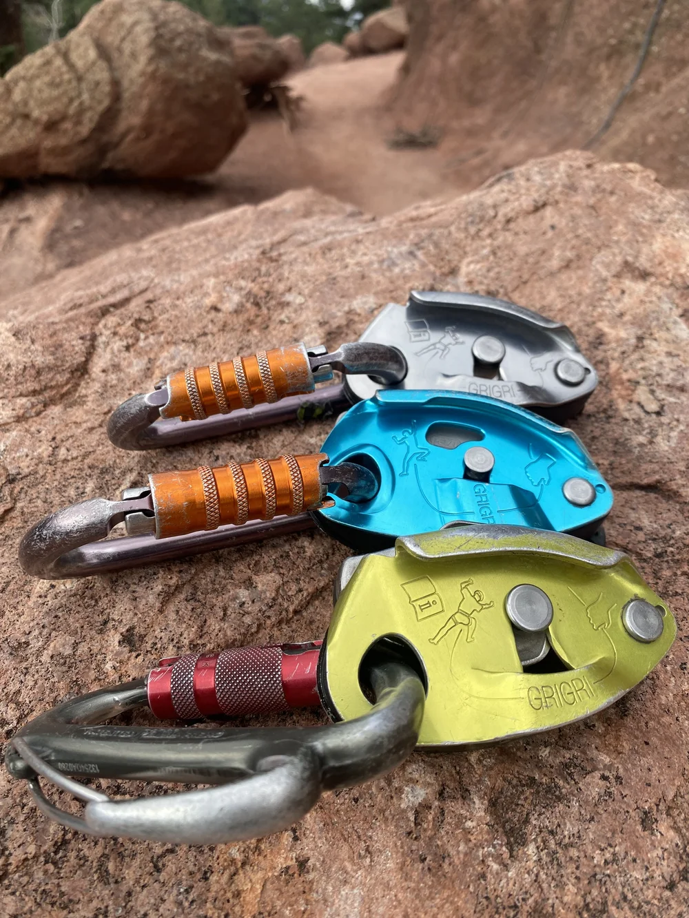 Gri Gri belay device