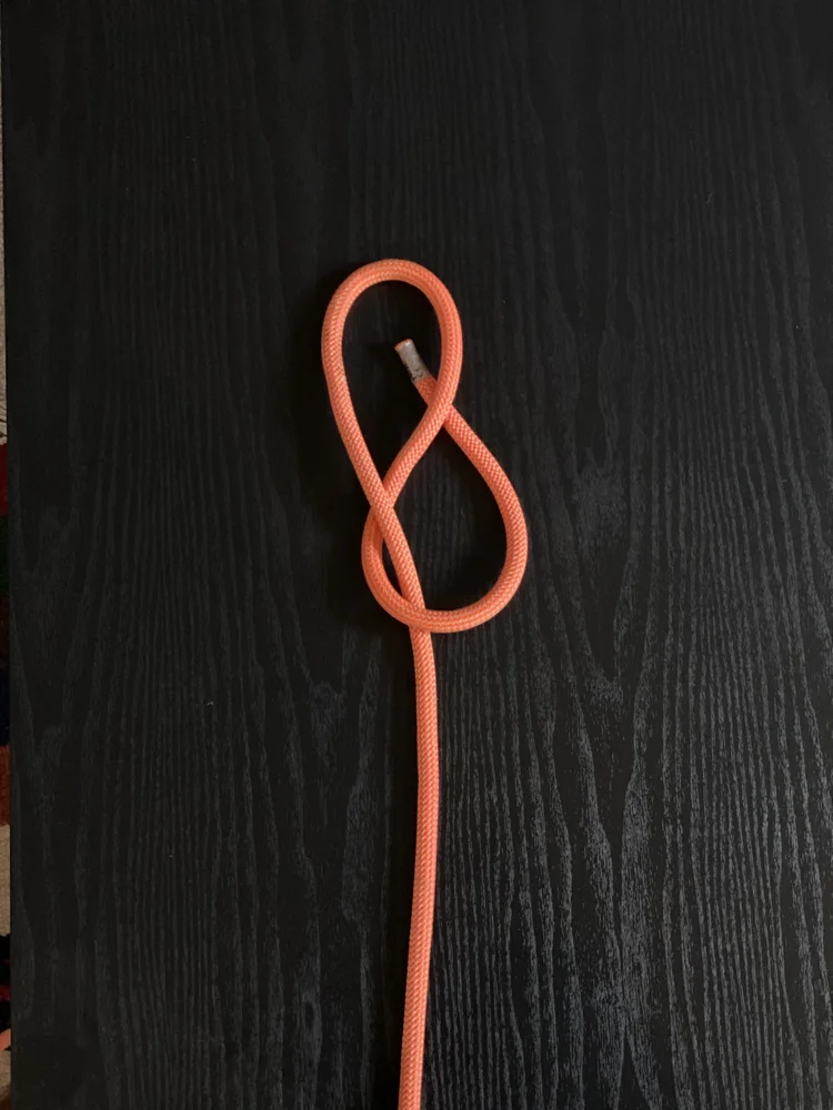 Figure-eight step 4