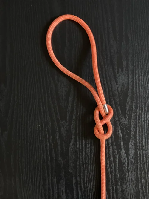 Figure-eight step 6