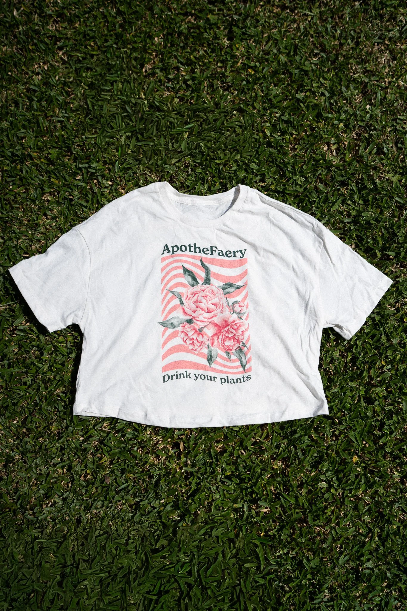 Drink Your Plants Crop Top