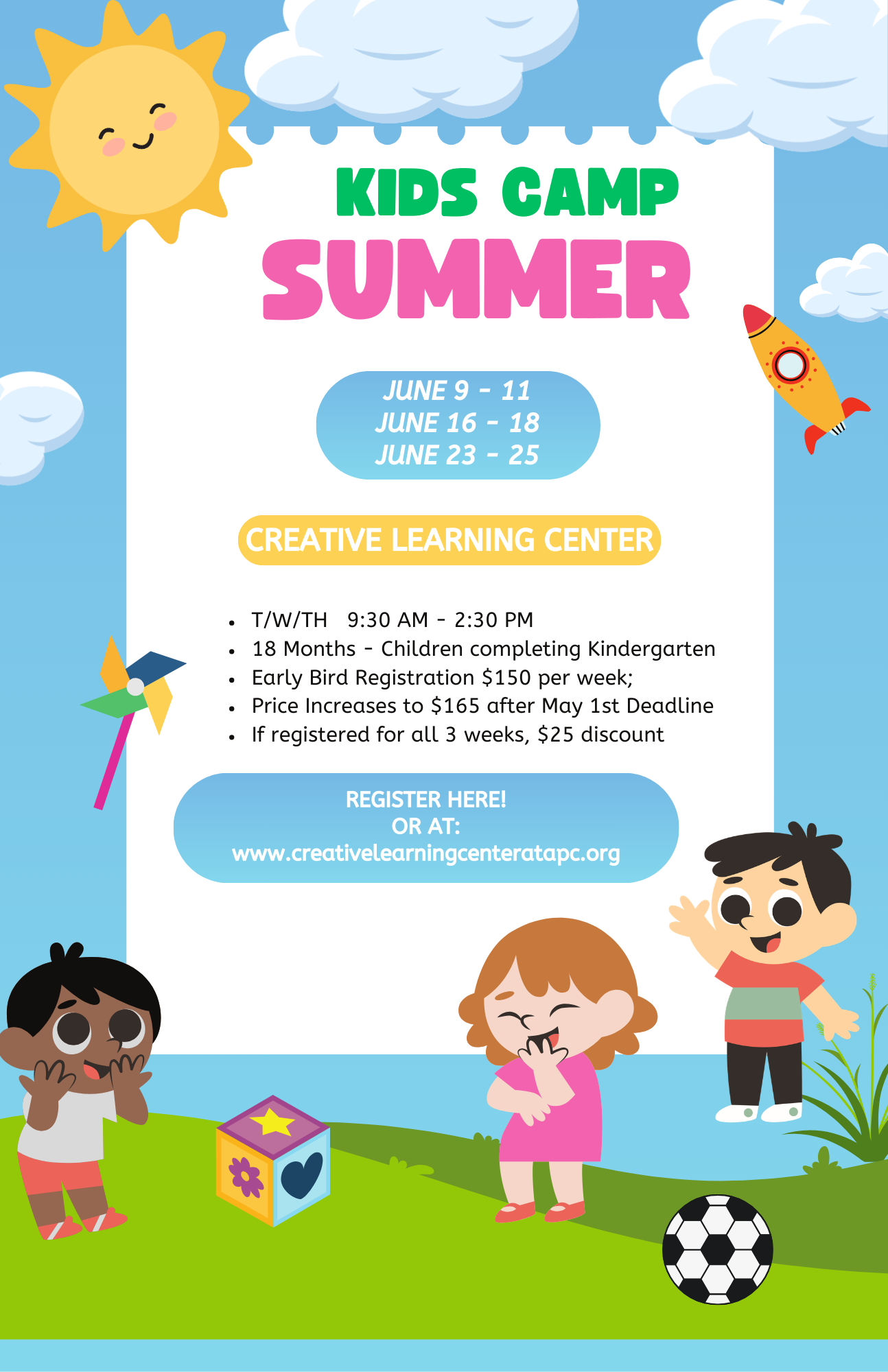 2026 Summer Camp Registration