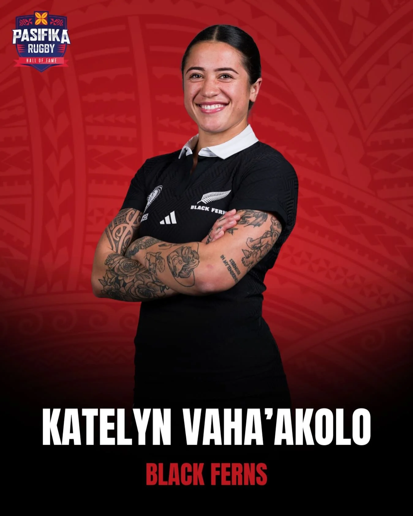 🌺✨ Celebrating Pasifika Women on the World Stage ✨🌺

Next up, we highlight Katelyn Vaha&rsquo;akolo, Black Fern, proud Māori and Tongan athlete, and one of the stars lighting up the 2025 Women&rsquo;s Rugby World Cup. 🇳🇿🏉🔥

After making her tes