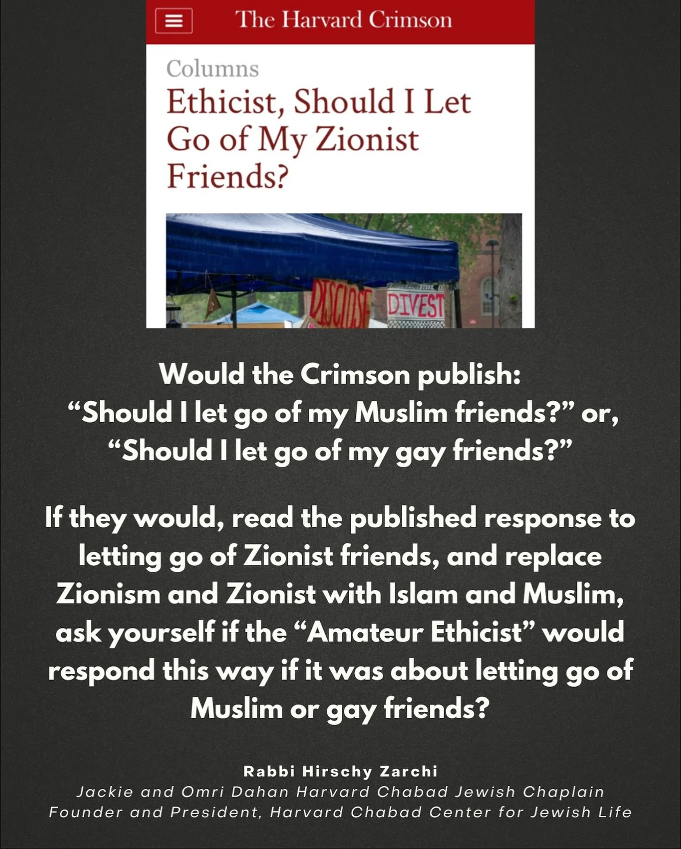 Many will try to argue that it&rsquo;s not a fair comparison. I posit that it&rsquo;s in their argument that the double standard and bias will further emerge. -RHZ