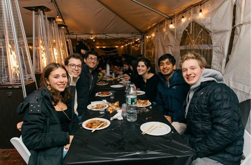 Rain won&rsquo;t stop us #ChineseDinner