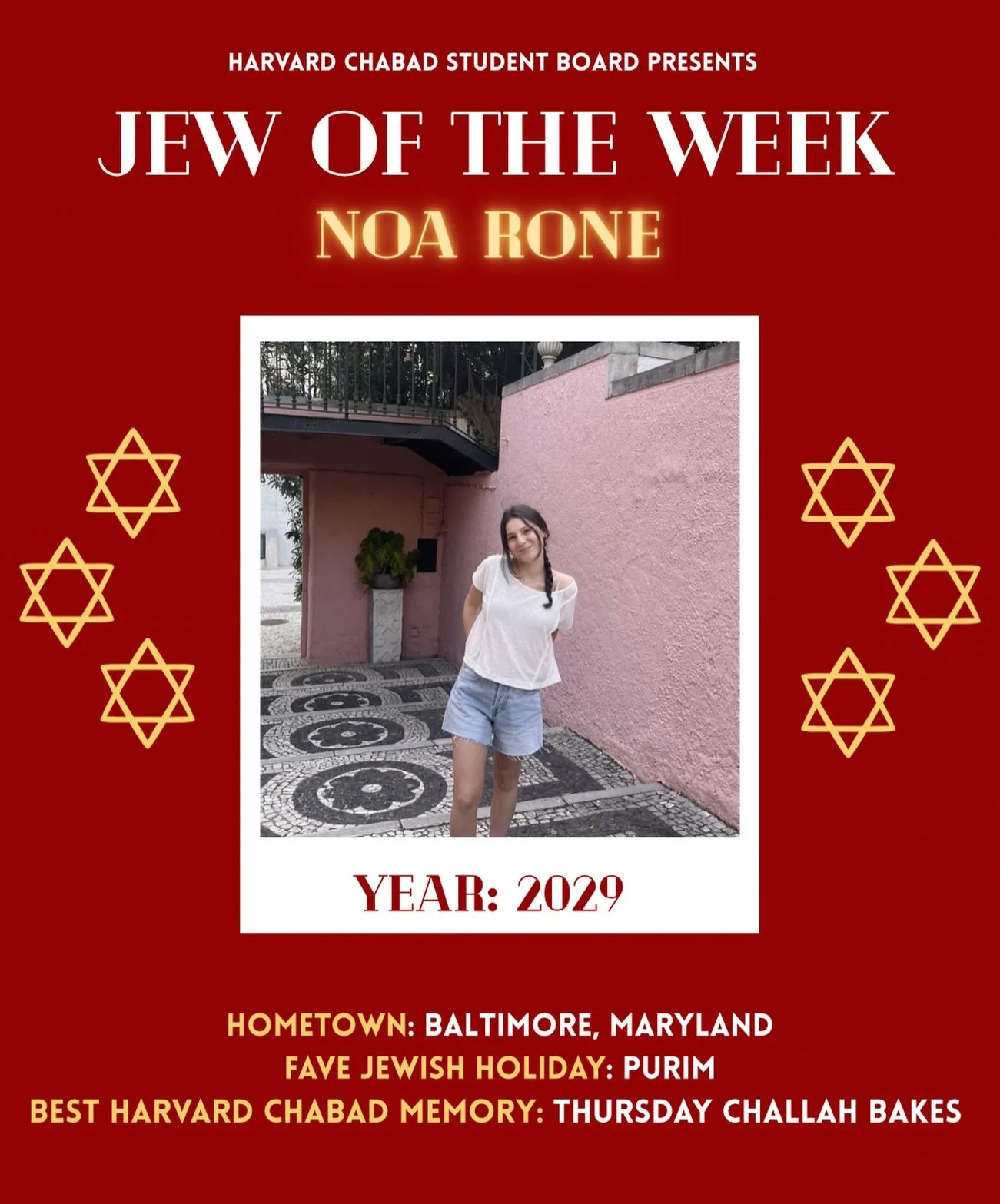 #JewOfTheWeek as we get ready to celebrate Purim tonight 🎉
