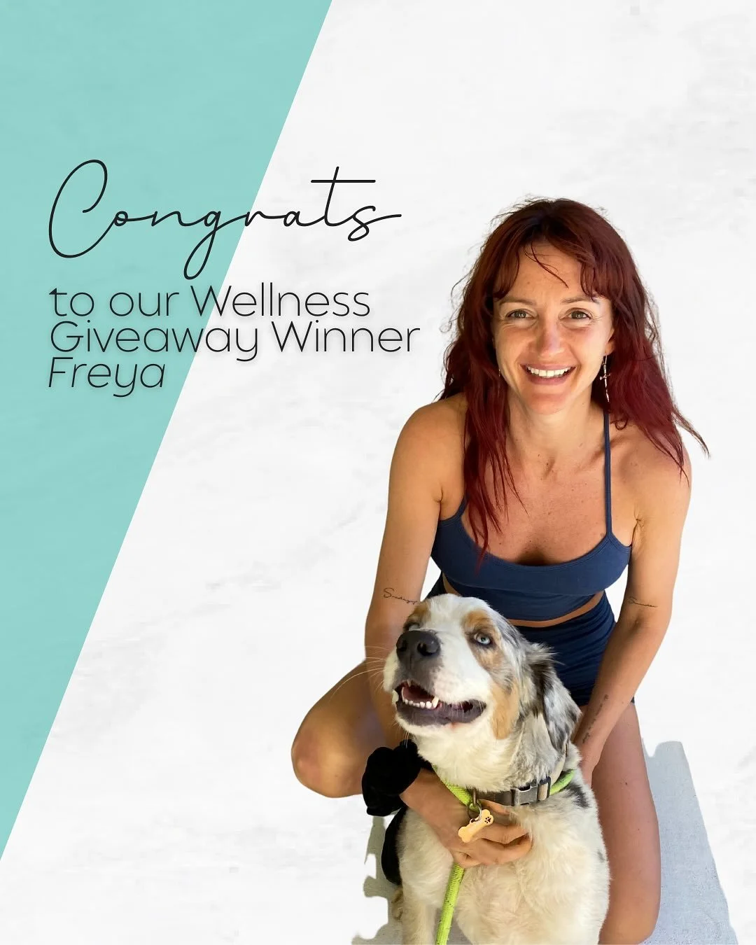 🎉✨ Big congrats to our Winter Wellness Giveaway winner&hellip; Freya! ✨🎉

We&rsquo;re so excited for you to enjoy over $800 worth of local goodness &mdash; from soaking @thebanyabathhouse, moving in new activewear @divinegoddess.yoga, glowing with 